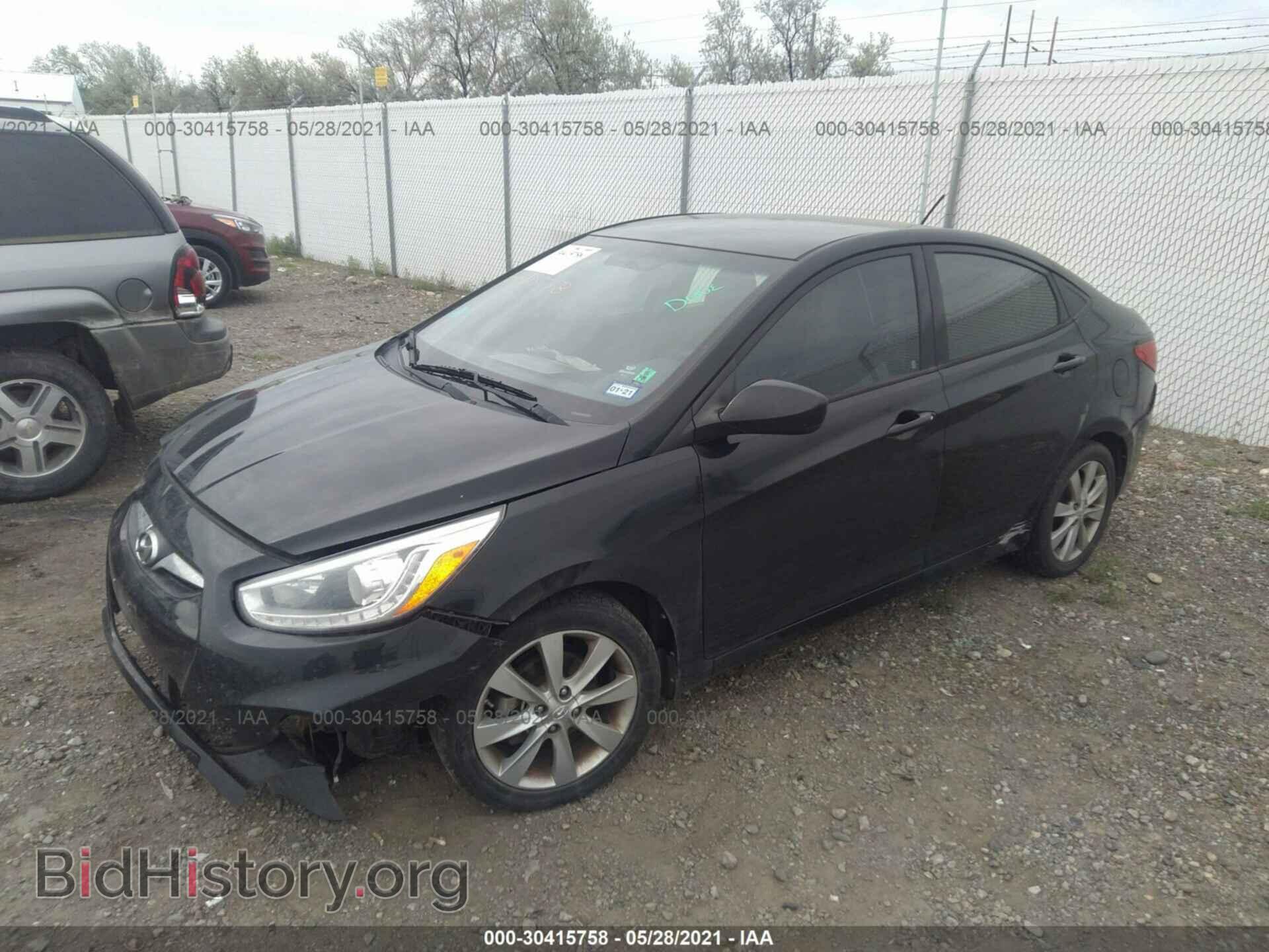 2014 HYUNDAI ACCENT - VIN: KMHCU4AE4EU761189 - Photo 2