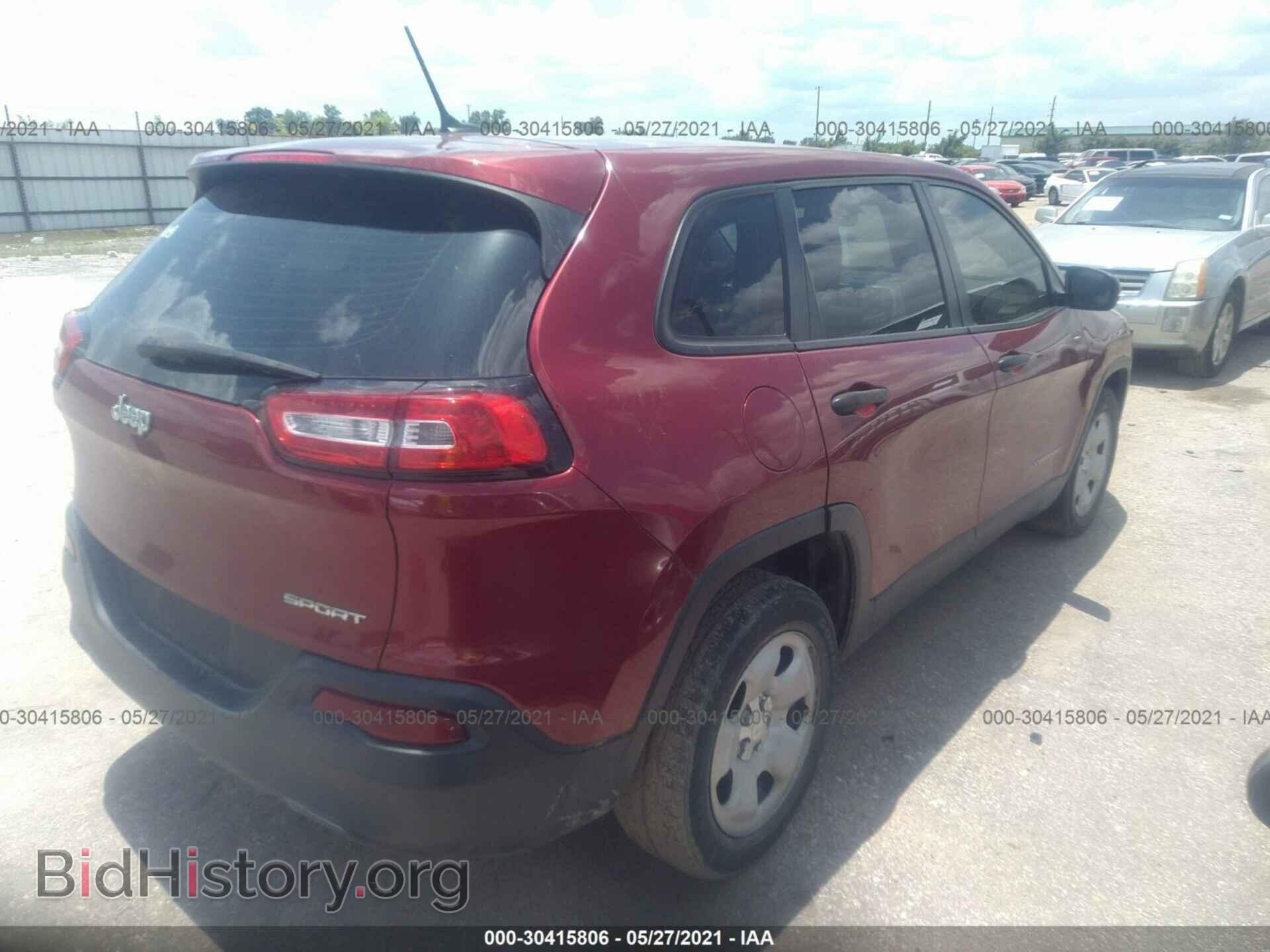 2014 JEEP CHEROKEE - VIN: 1C4PJLAB3EW143199 - Фото 4