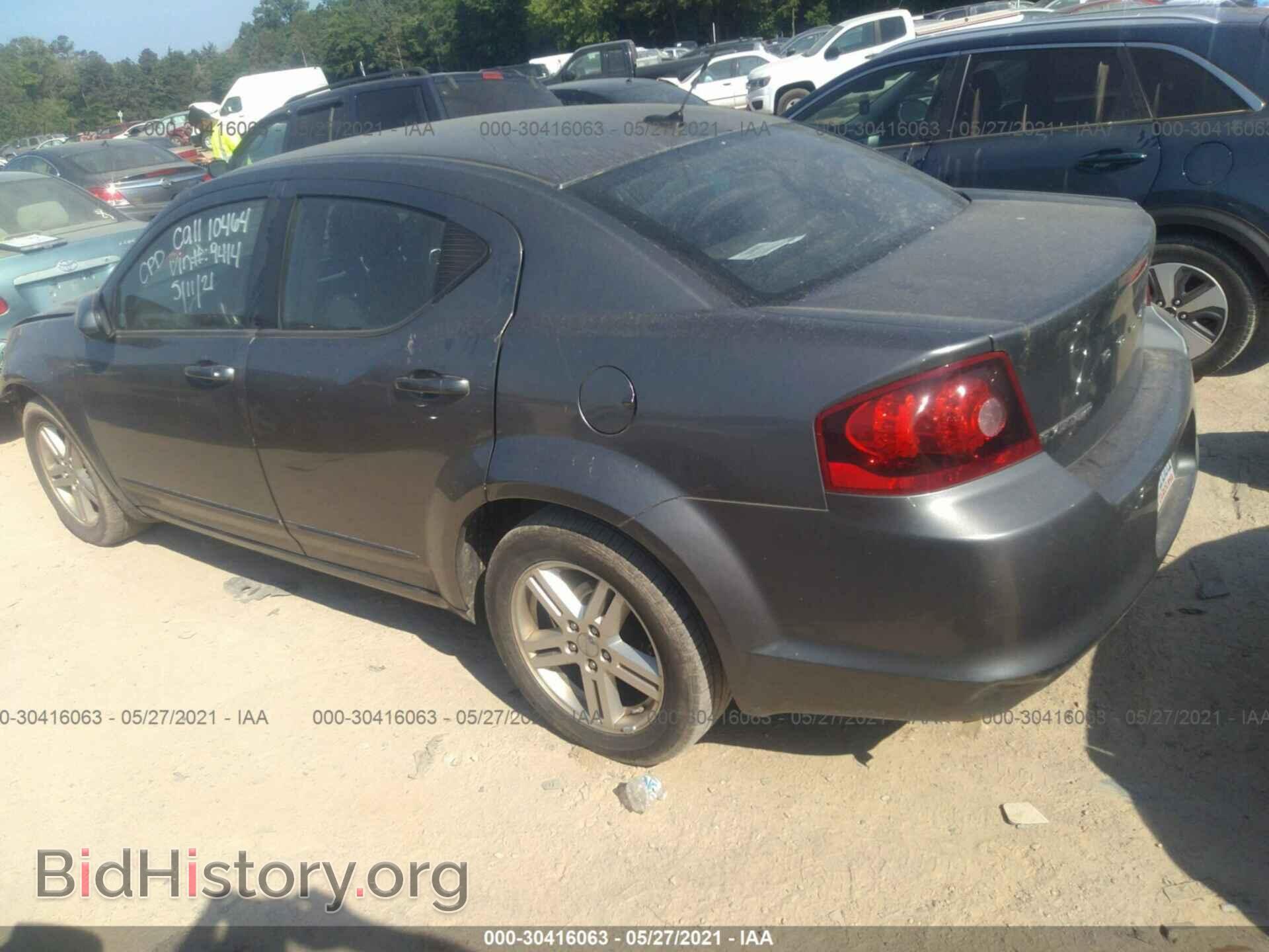 2012 DODGE AVENGER - VIN: 1C3CDZCB9CN209414 - Фото 3