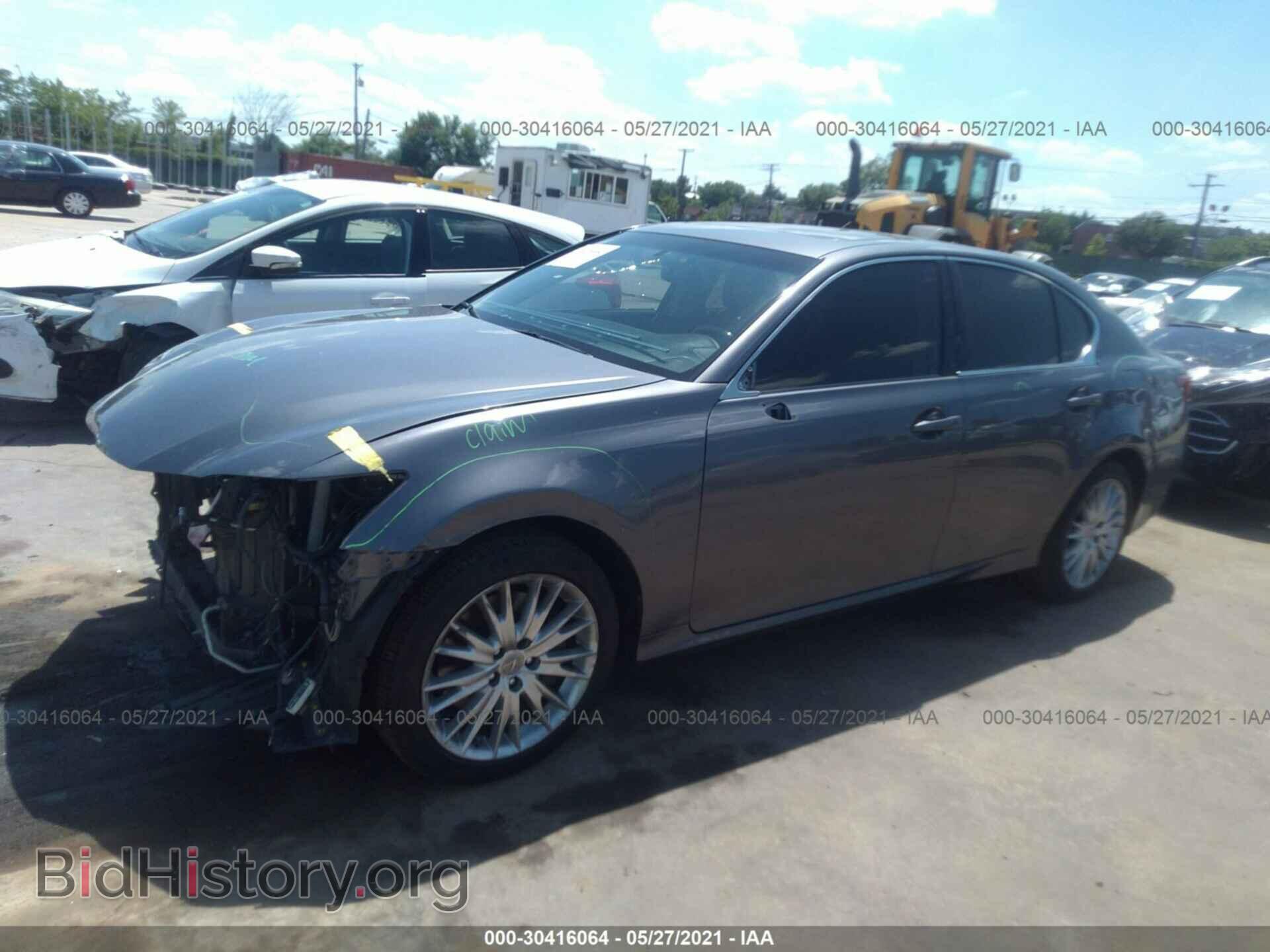 2013 LEXUS GS 350 - VIN: JTHCE1BL0D5015584 - Фото 2