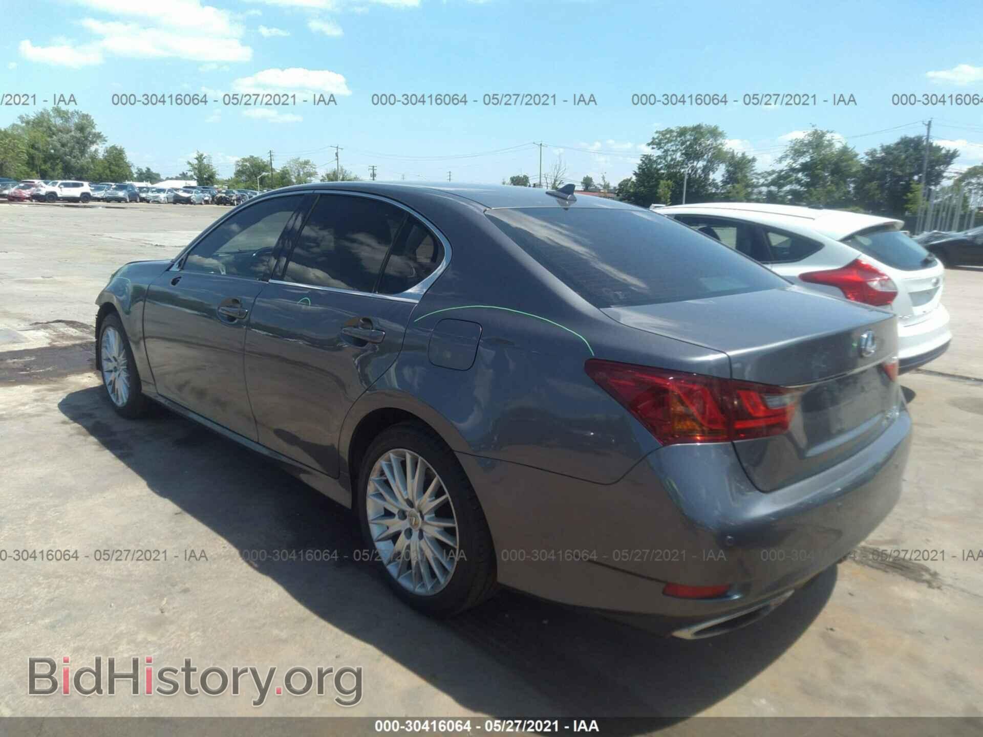 2013 LEXUS GS 350 - VIN: JTHCE1BL0D5015584 - Фото 3