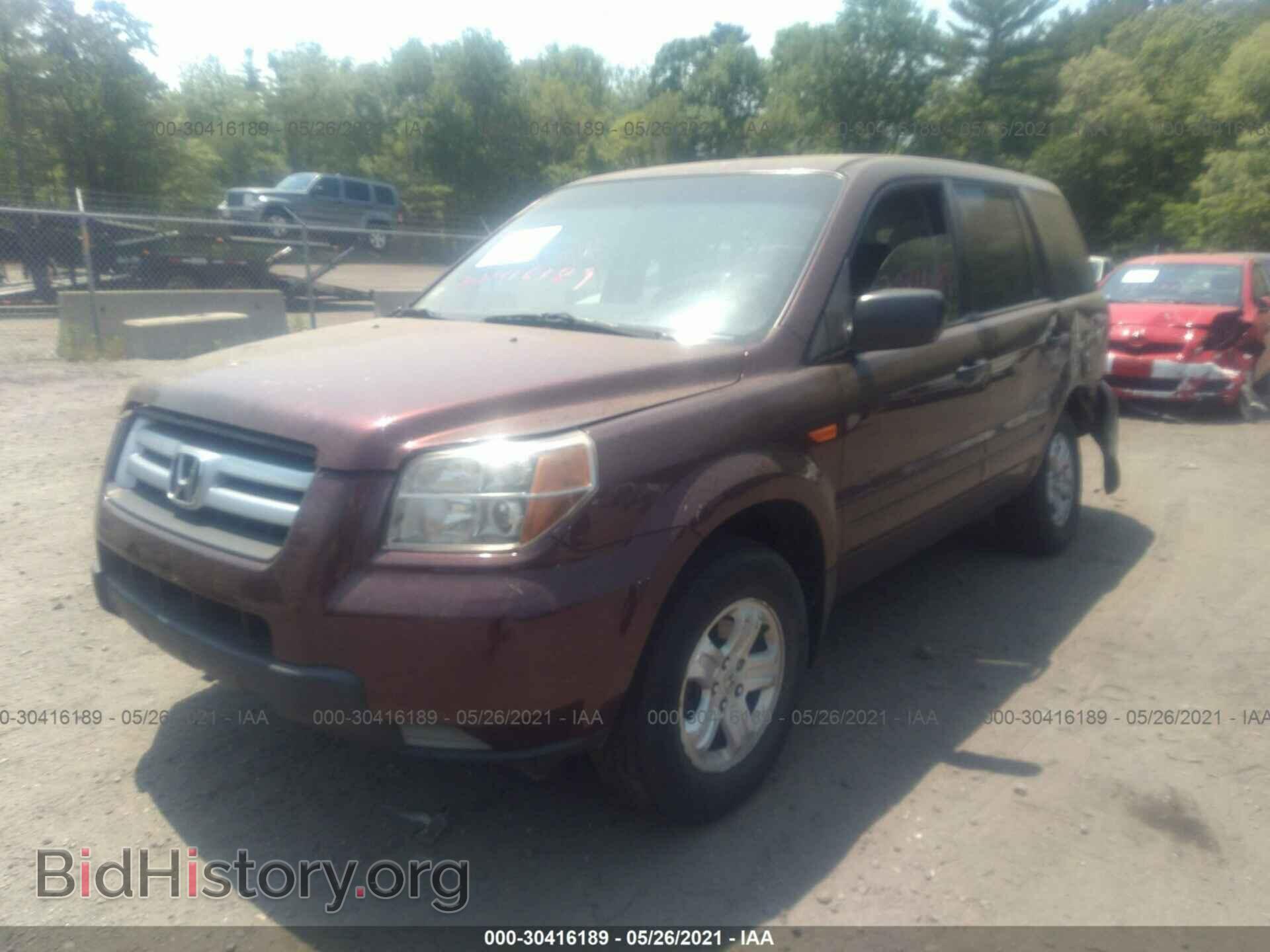 2007 HONDA PILOT - VIN: 2HKYF18147H510577 - Фото 2