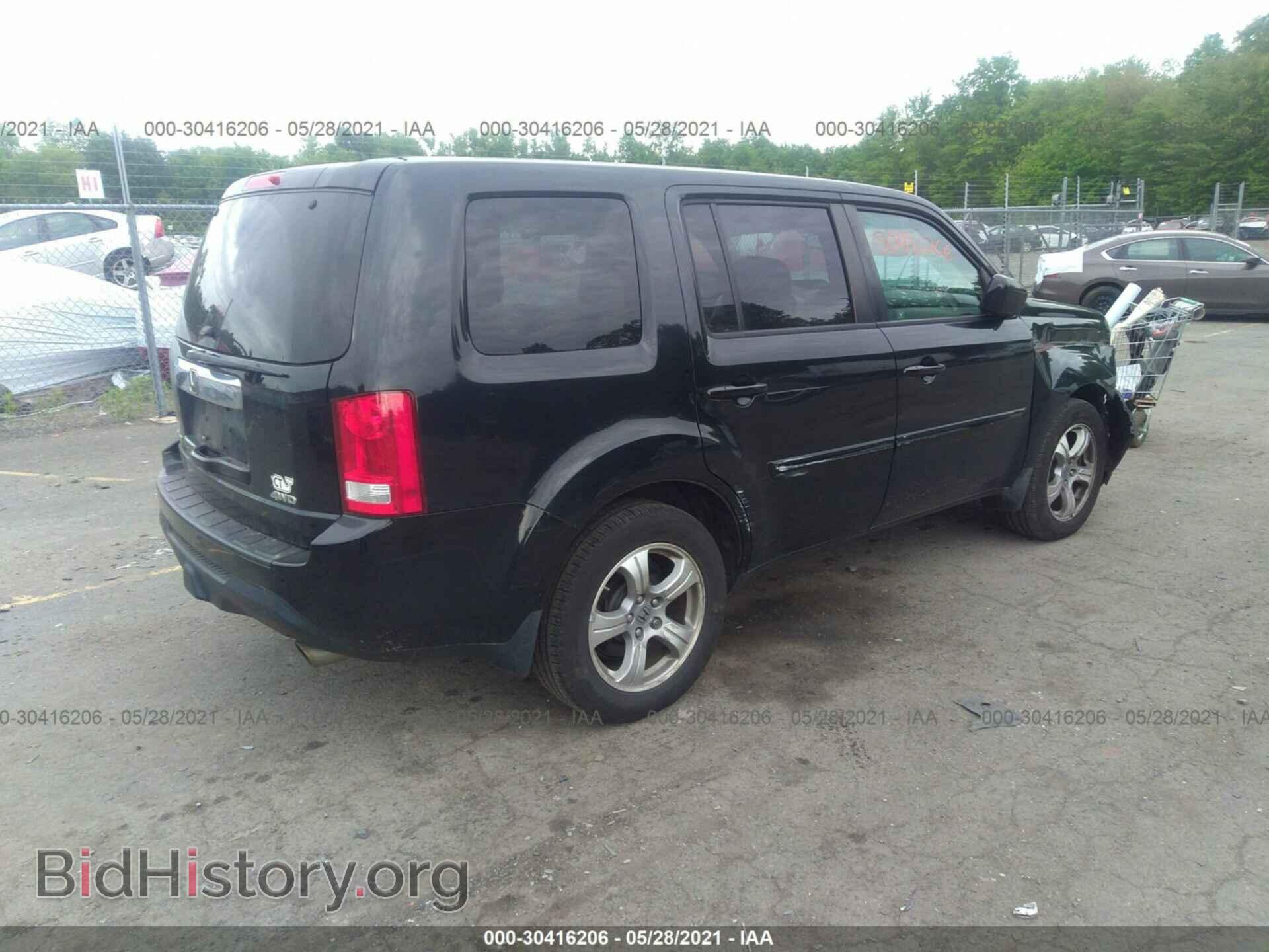 2012 HONDA PILOT - VIN: 5FNYF4H65CB020378 - Фото 4