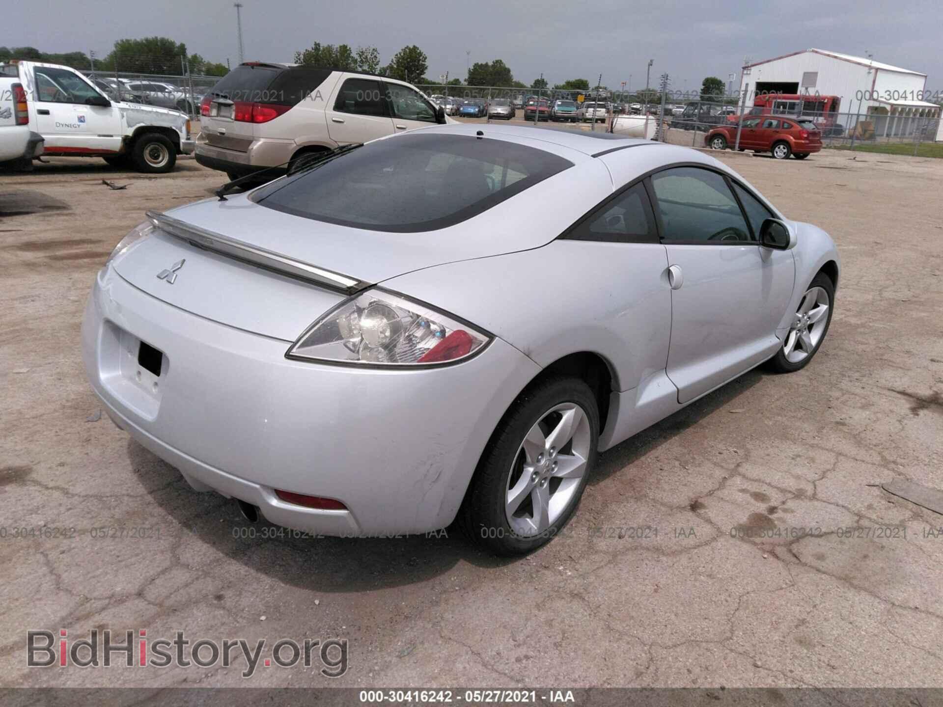 2007 MITSUBISHI ECLIPSE - VIN: 4A3AK34T67E003936 - Photo 4