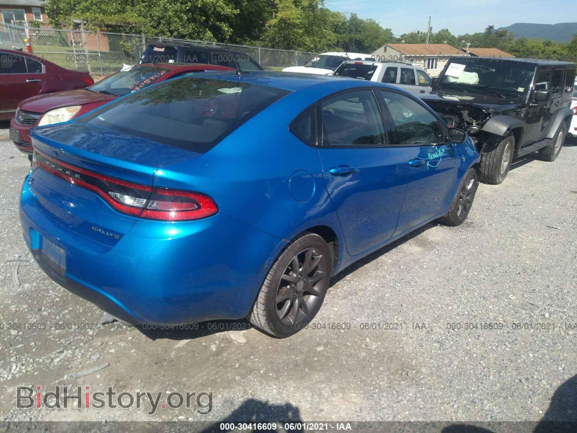 2016 DODGE DART - VIN: 1C3CDFBBXGD541387 - Фото 4