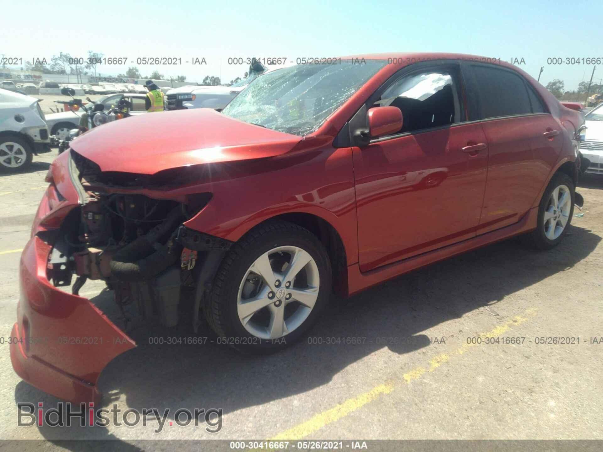 2012 TOYOTA COROLLA - VIN: 5YFBU4EE6CP074140 - Фото 2