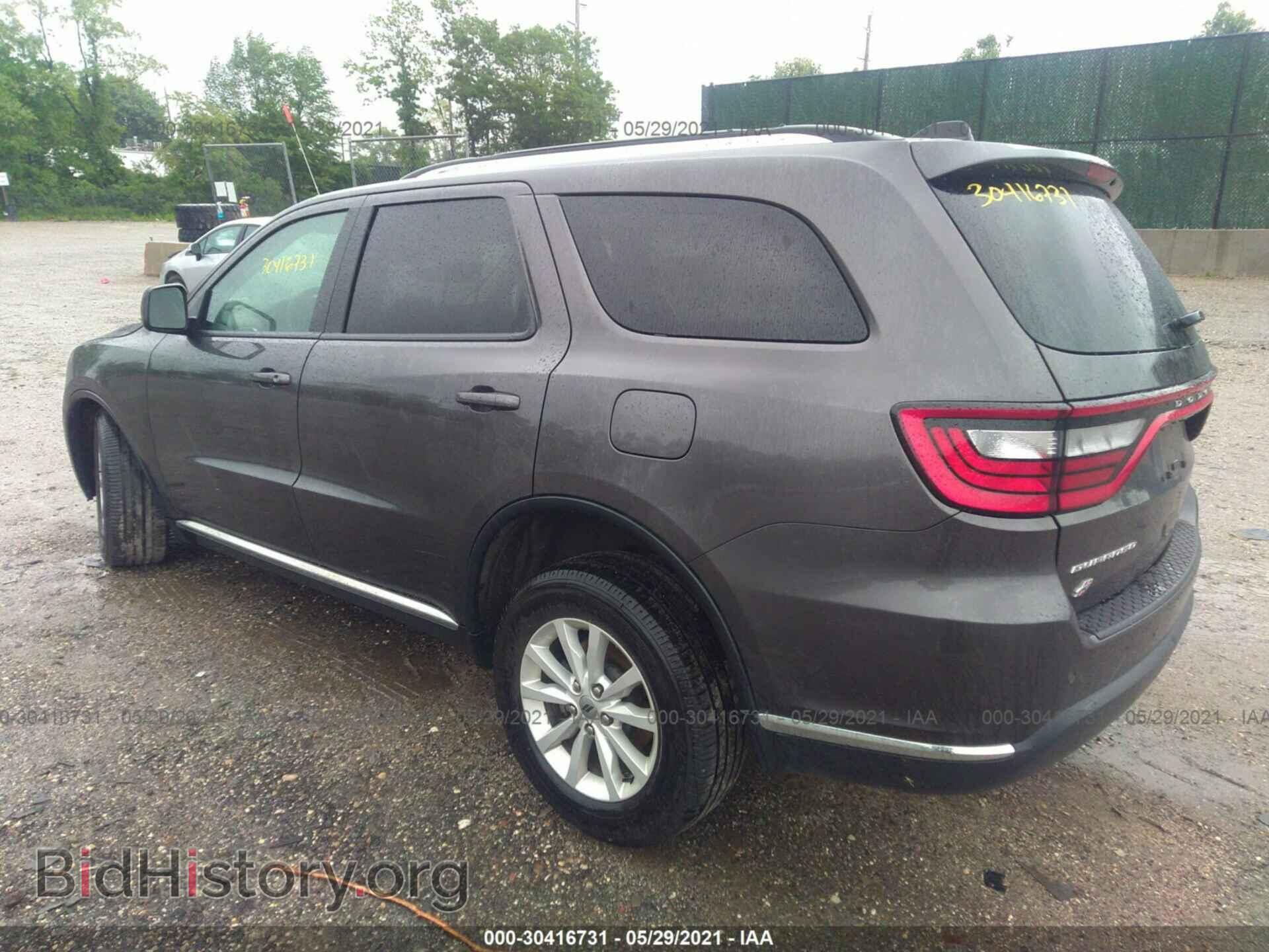 2020 DODGE DURANGO - VIN: 1C4RDJAG8LC220647 - Фото 3