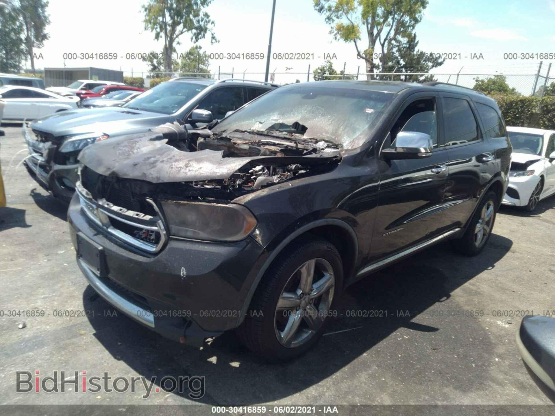 2011 DODGE DURANGO - VIN: 1D4SD5GT9BC711596 - Фото 2