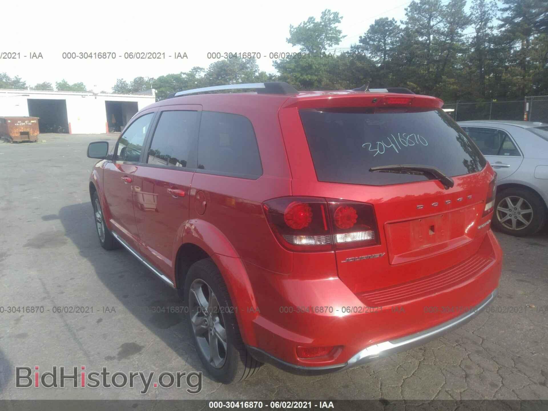 2016 DODGE JOURNEY - VIN: 3C4PDCGB3GT164660 - Фото 3