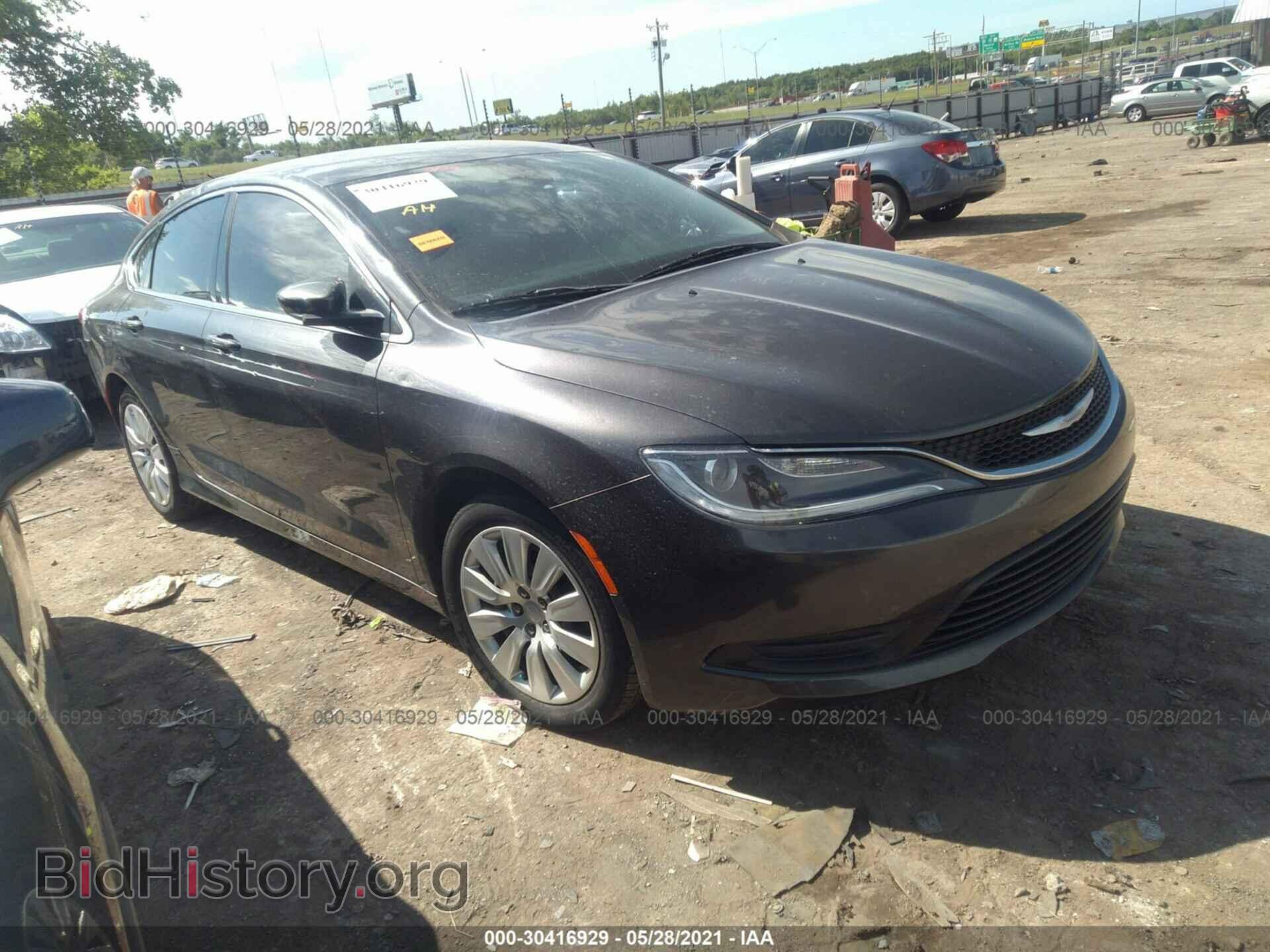 Фотография 1C3CCCFB1GN124763 - CHRYSLER 200 2016