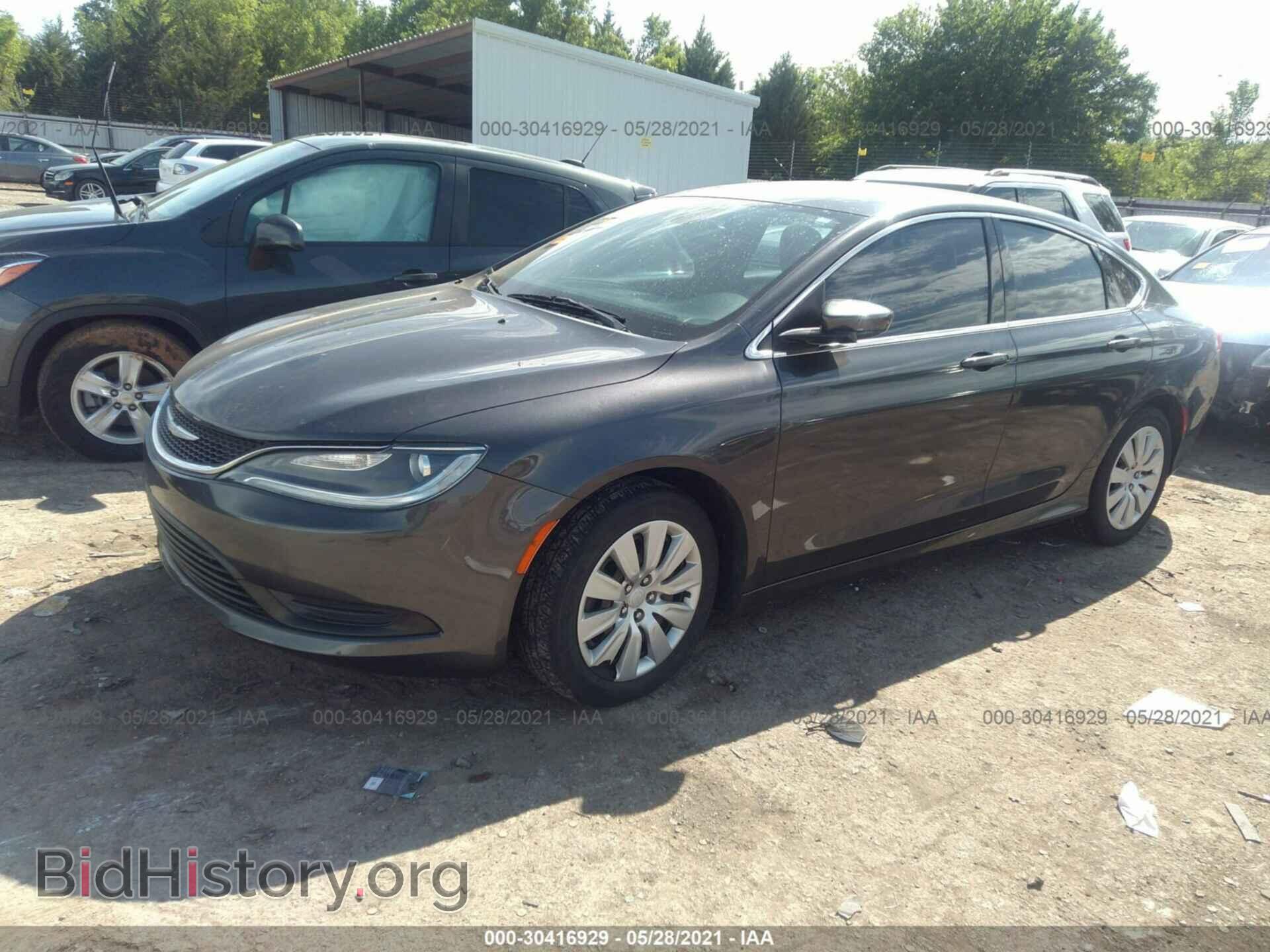 2016 CHRYSLER 200 - VIN: 1C3CCCFB1GN124763 - Фото 2