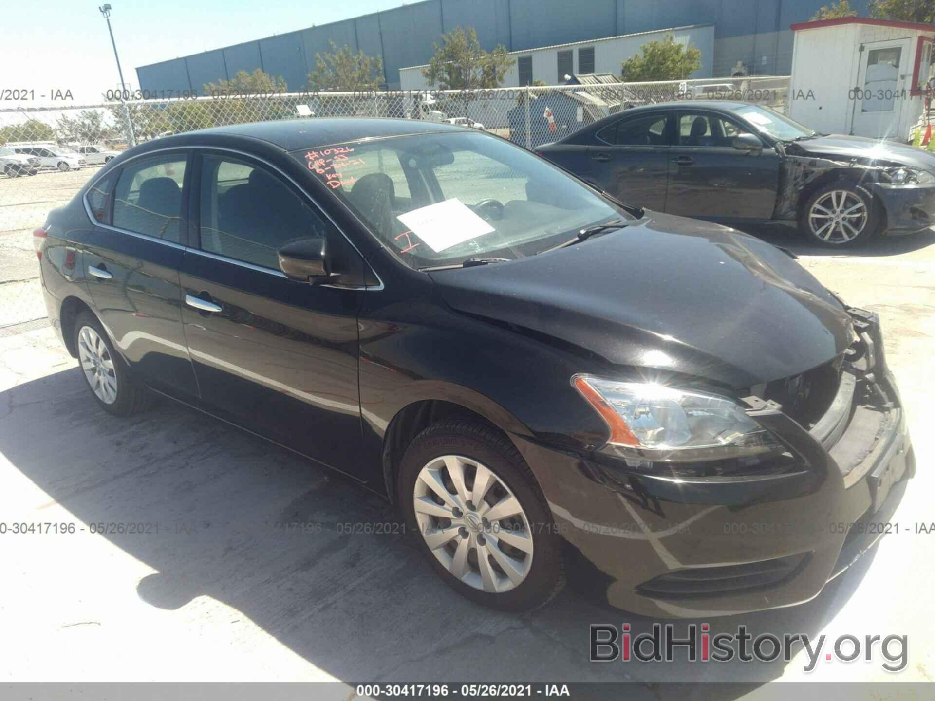 Photo 3N1AB7AP3EY214693 - NISSAN SENTRA 2014