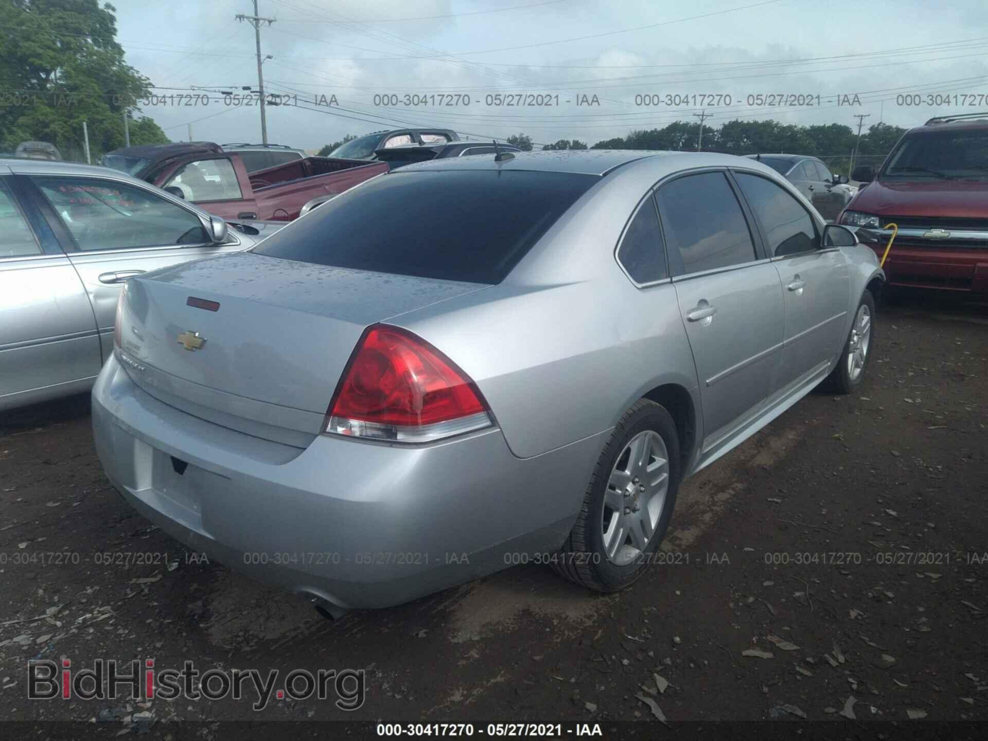 2012 CHEVROLET IMPALA - VIN: 2G1WG5E37C1118814 - Фото 4