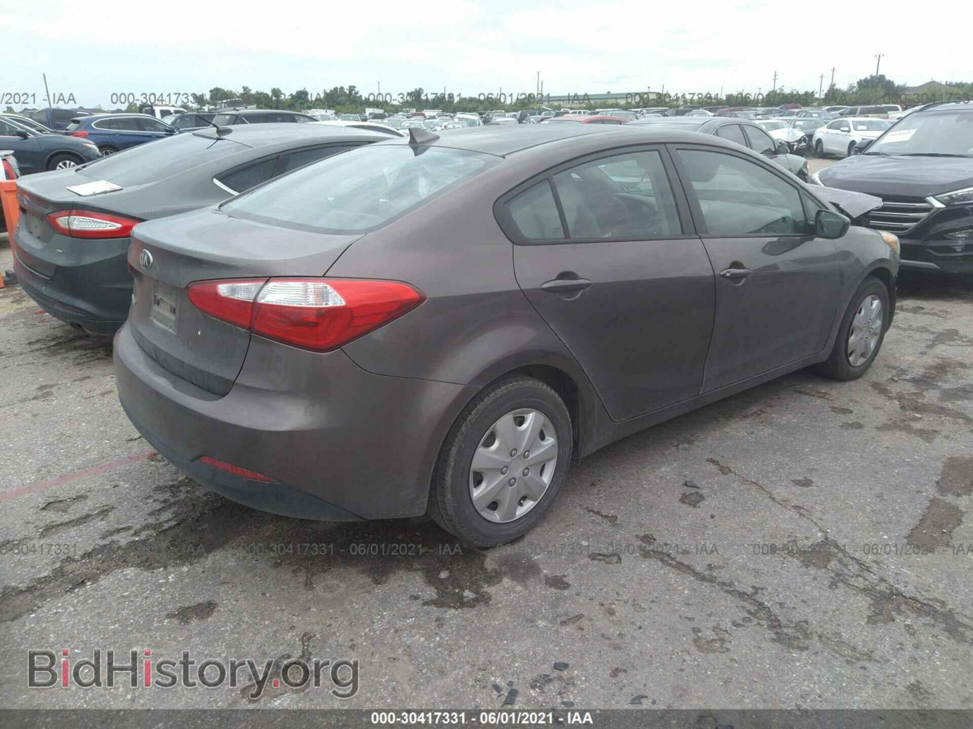 2014 KIA FORTE - VIN: KNAFK4A64E5075760 - Фото 4