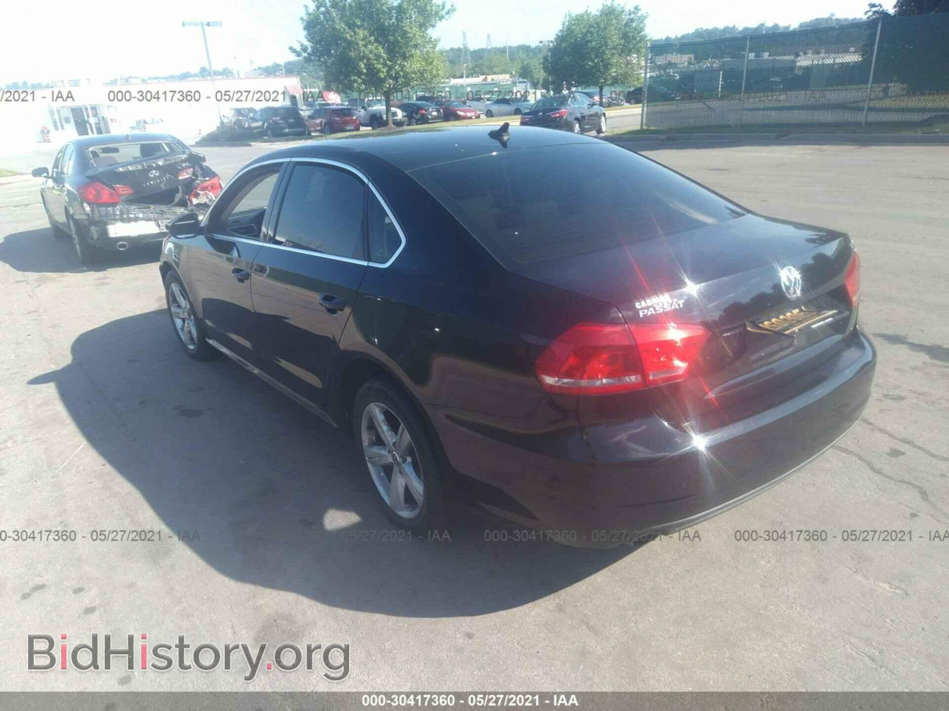 2012 VOLKSWAGEN PASSAT - VIN: 1VWBH7A38CC085382 - Фото 3