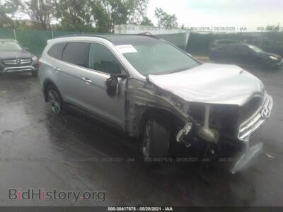2014 Hyundai SANTA FE LIMITED, silver — VIN KM8SR4HF2EU051106, IAAI