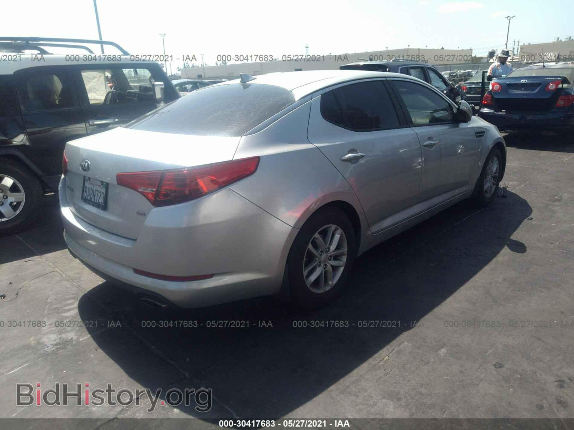 2013 KIA OPTIMA - VIN: KNAGM4A77D5442141 - Фото 4