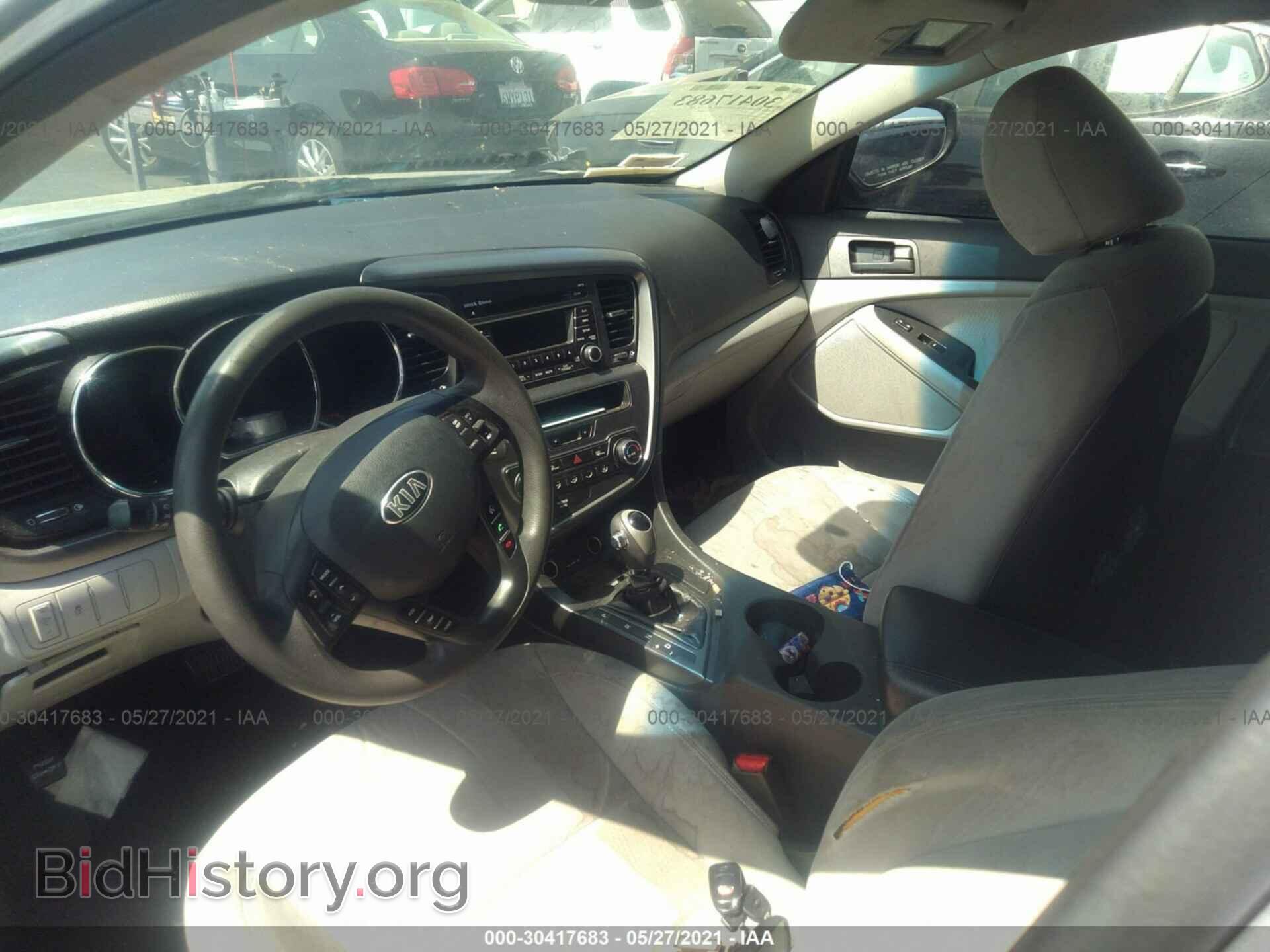 2013 KIA OPTIMA - VIN: KNAGM4A77D5442141 - Фото 5
