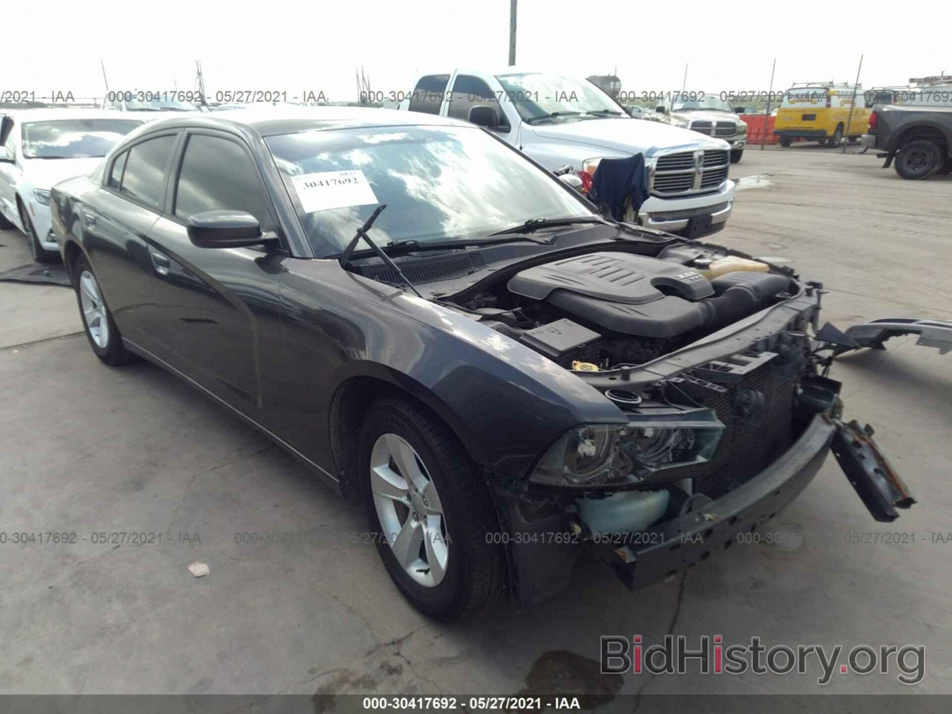 Photo 2C3CDXBG7DH640605 - DODGE CHARGER 2013