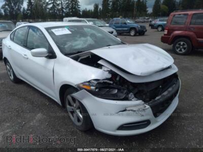 2015 Dodge DART SXT, белый — VIN 1C3CDFBB2FD315908, IAAI