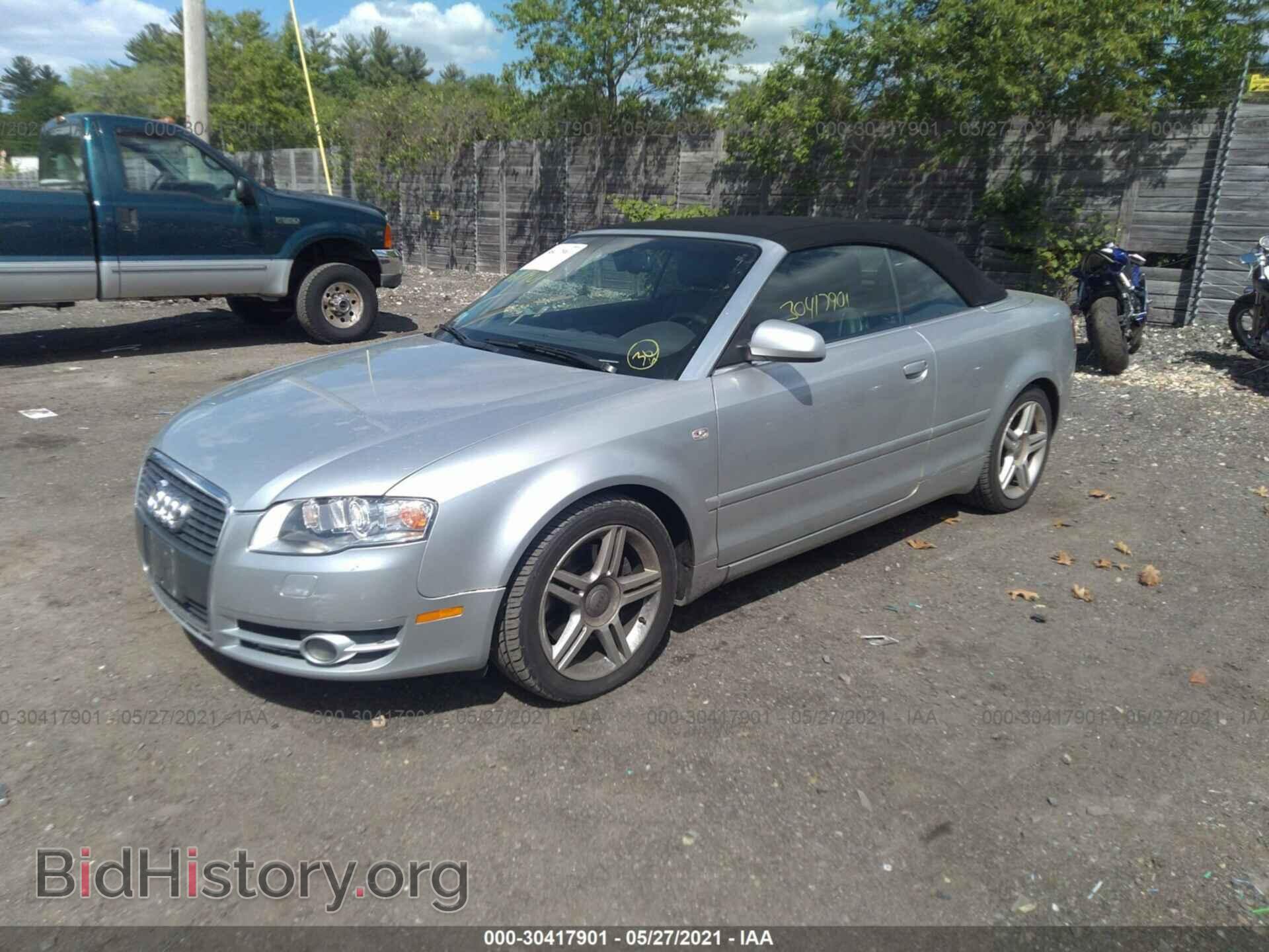 2007 AUDI A4 - VIN: WAUDF48H37K013659 - Фото 2
