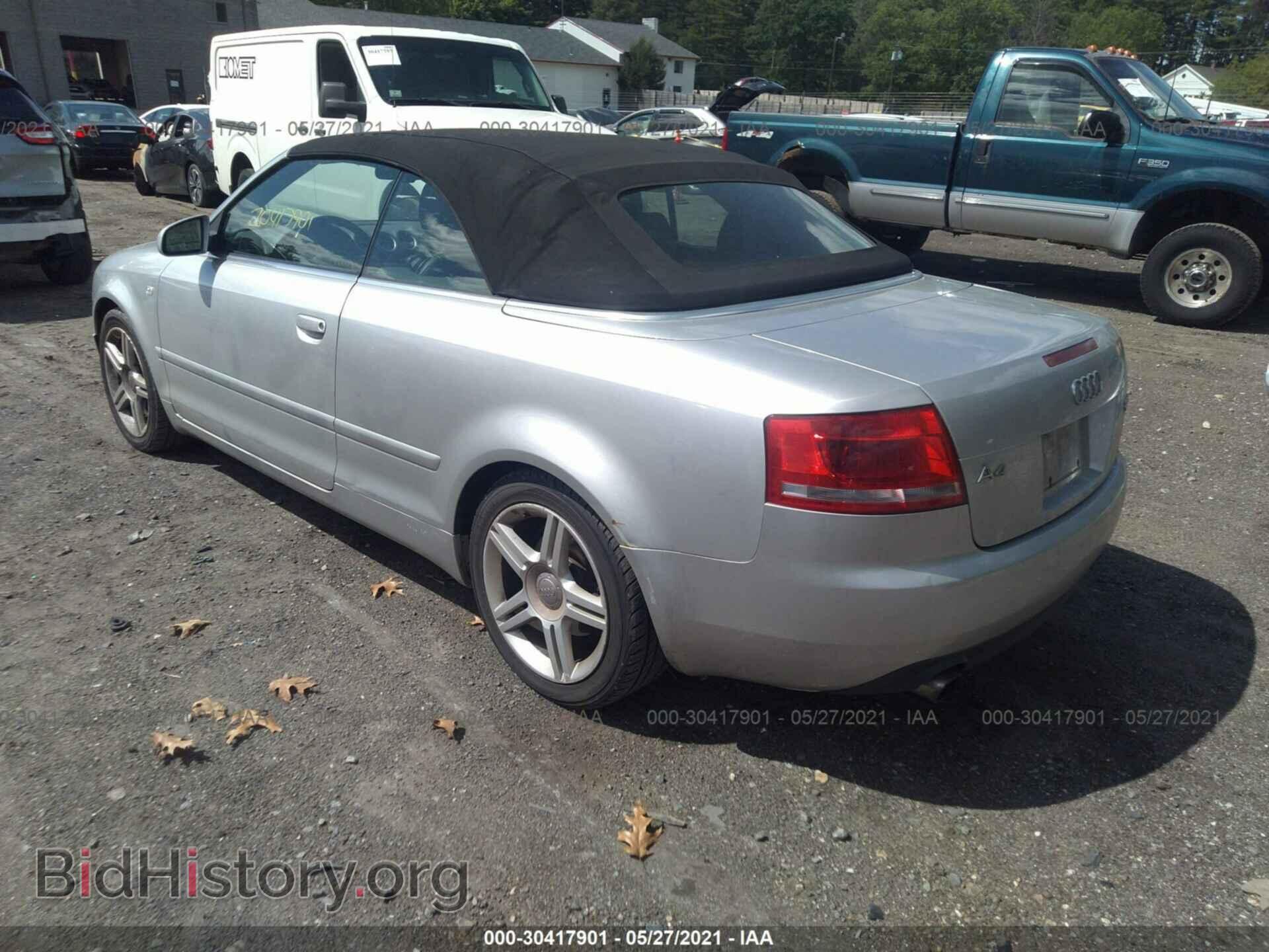 2007 AUDI A4 - VIN: WAUDF48H37K013659 - Фото 3