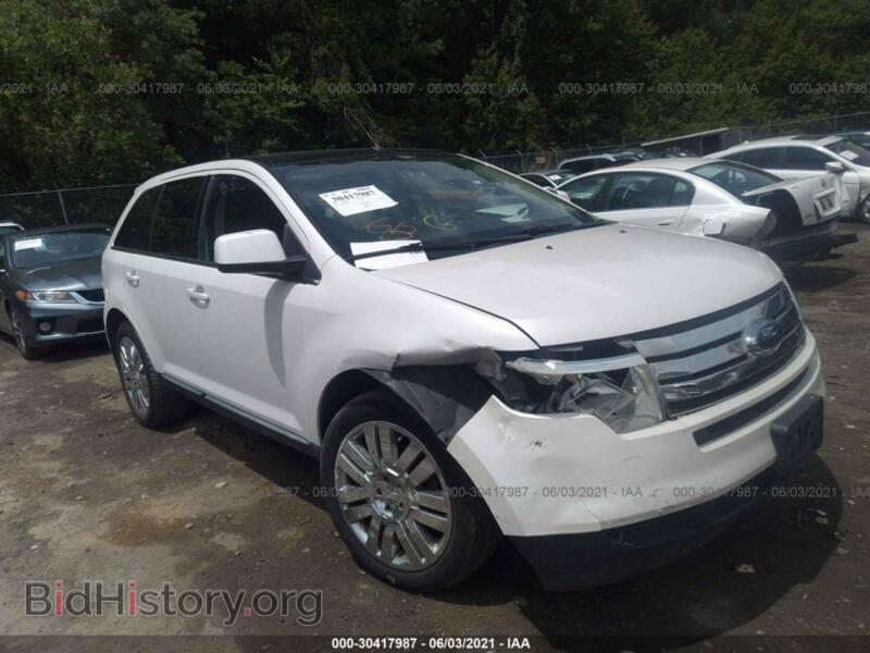 2009 Ford EDGE Limited (VIN 2FMDK49C69BB05049) — фото 1 из 10, IAAI, повреждение: левая передняя часть