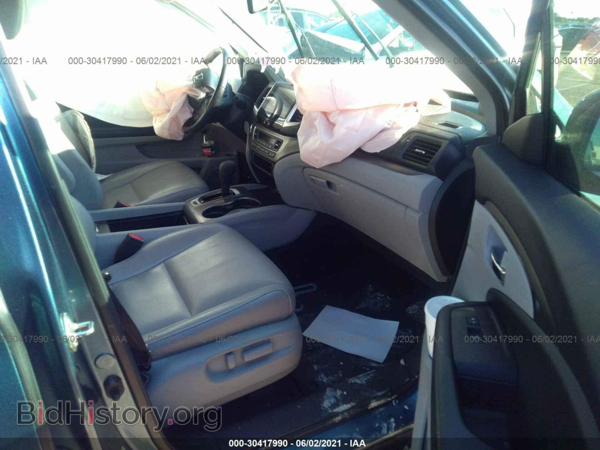 2016 HONDA PILOT - VIN: 5FNYF5H76GB035363 - Фото 5