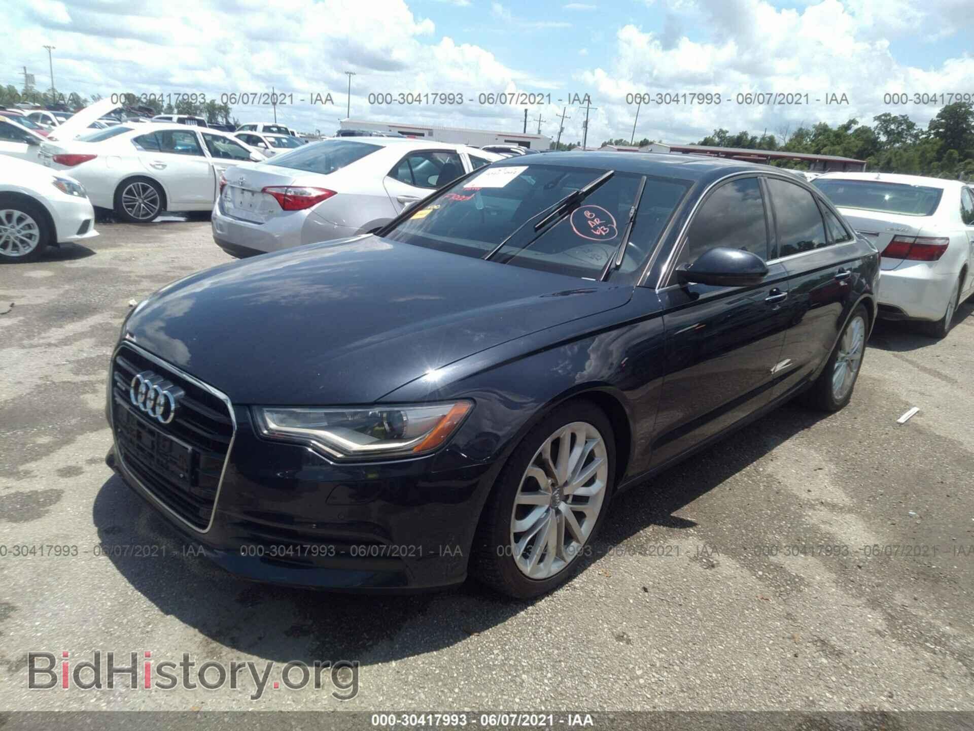 2013 AUDI A6 - VIN: WAUGFAFC5DN069261 - Фото 2