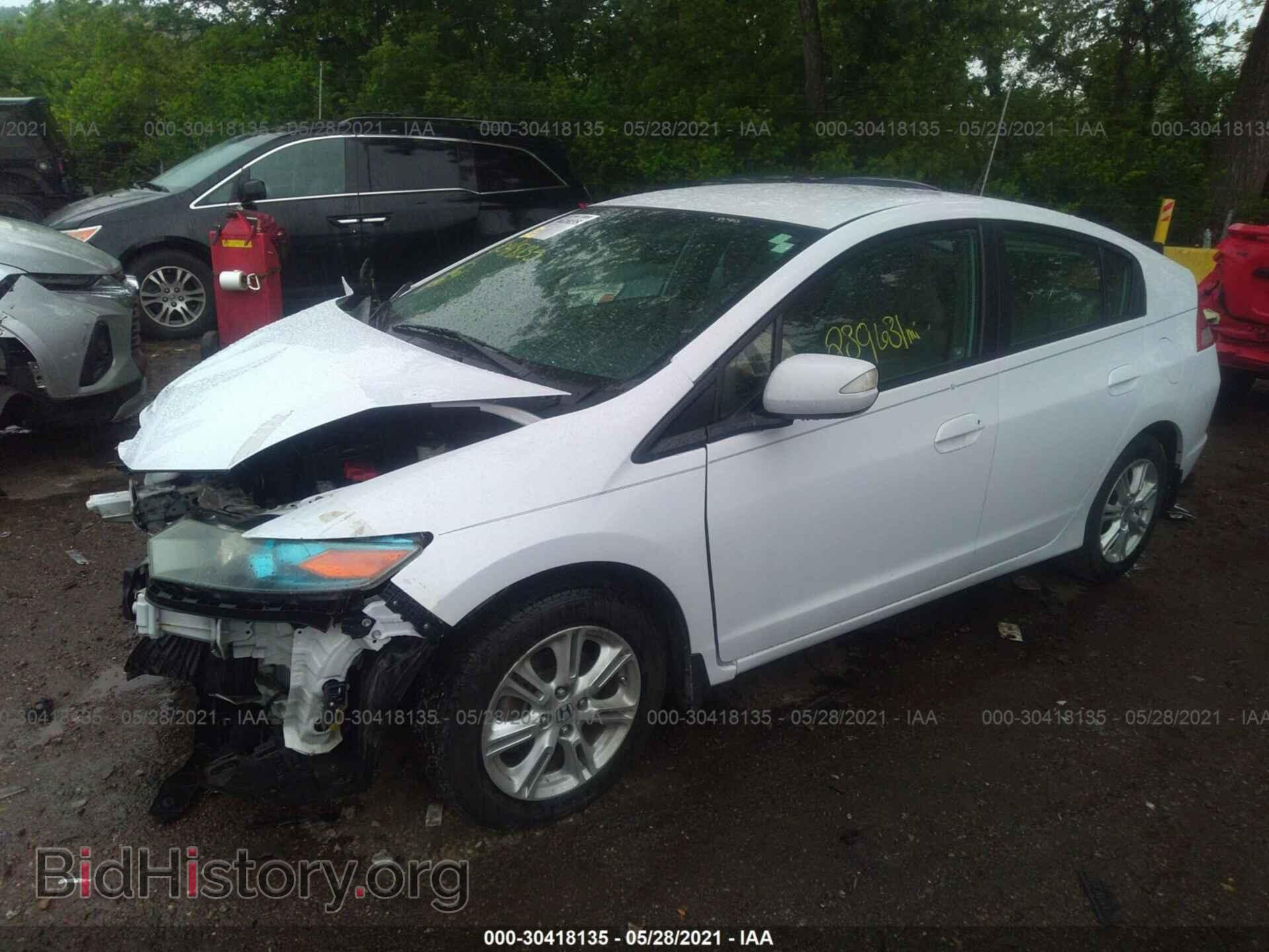 2010 HONDA INSIGHT - VIN: JHMZE2H72AS018221 - Фото 2