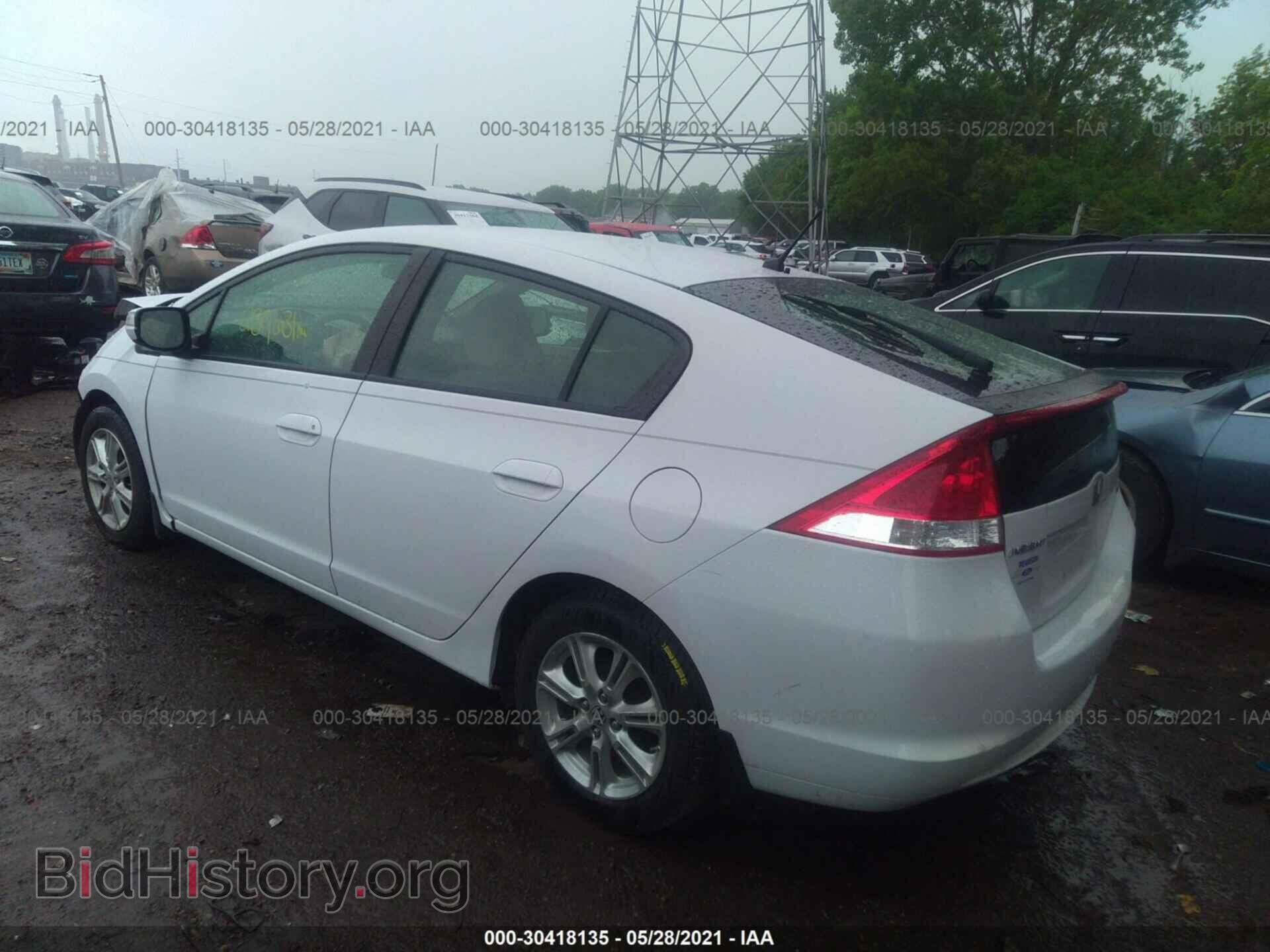 2010 HONDA INSIGHT - VIN: JHMZE2H72AS018221 - Фото 3