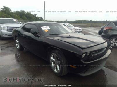 2014 Dodge CHALLENGER SXT Plus, black — VIN 2C3CDYAG9EH209840, IAAI