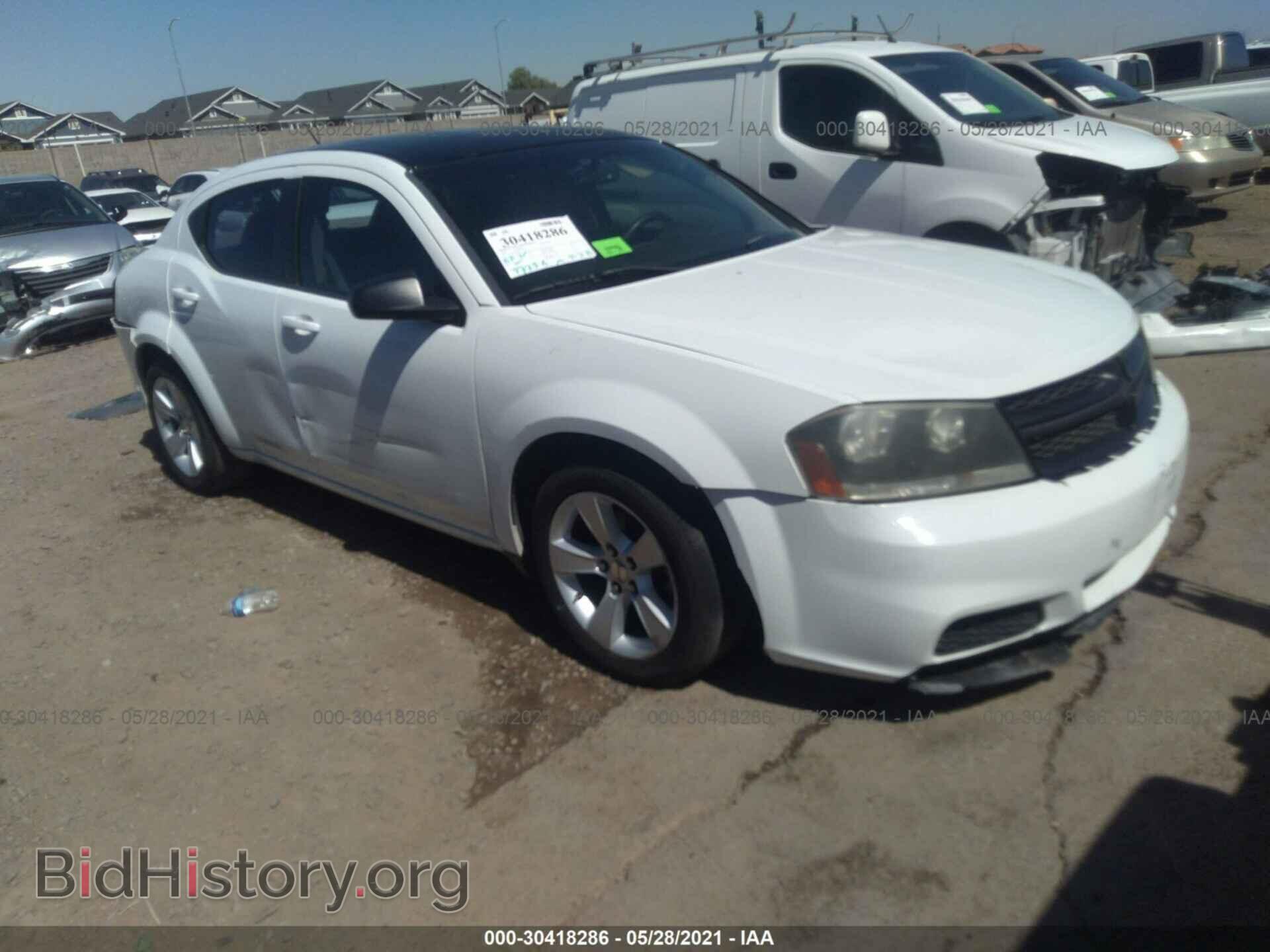 Фотография 1C3CDZAB4EN149077 - DODGE AVENGER 2014