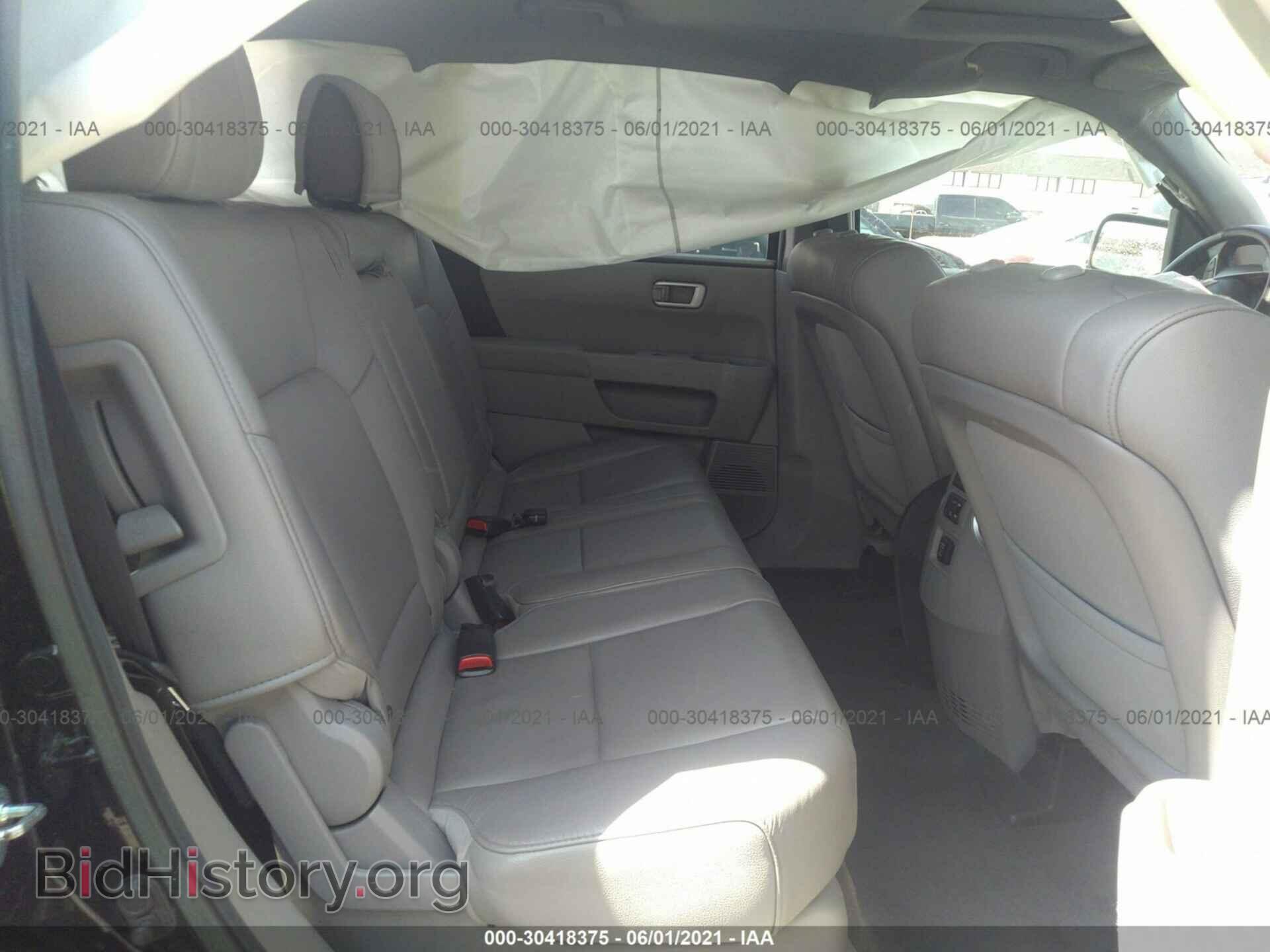 2013 HONDA PILOT - VIN: 5FNYF3H58DB019826 - Photo 8