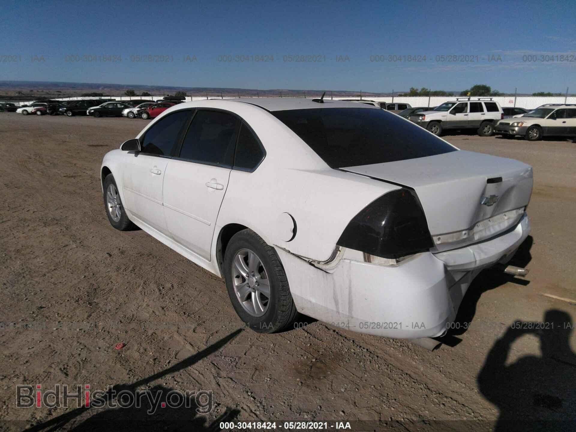 2013 CHEVROLET IMPALA - VIN: 2G1WF5E36D1237474 - Фото 3