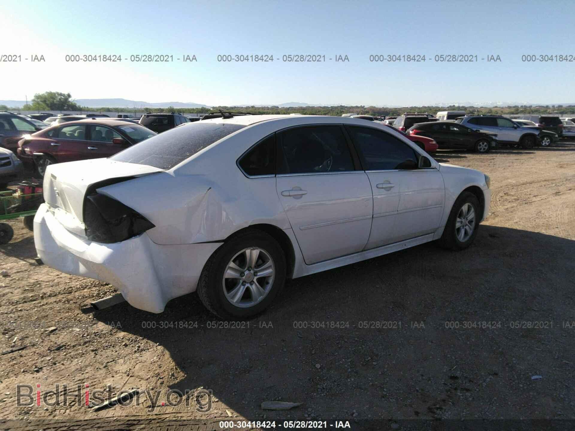 2013 CHEVROLET IMPALA - VIN: 2G1WF5E36D1237474 - Фото 4