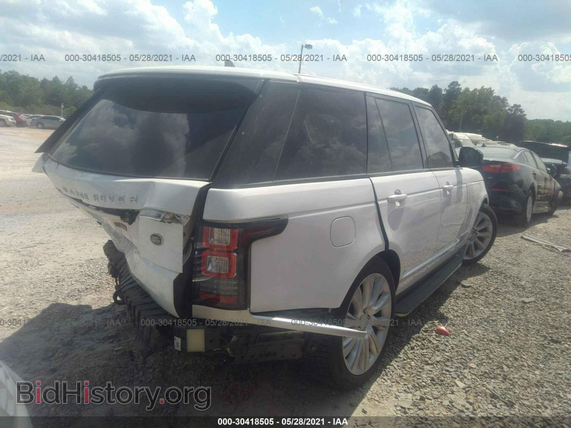 2016 LAND ROVER RANGE ROVER - VIN: SALGS2KF7GA294936 - Фото 4