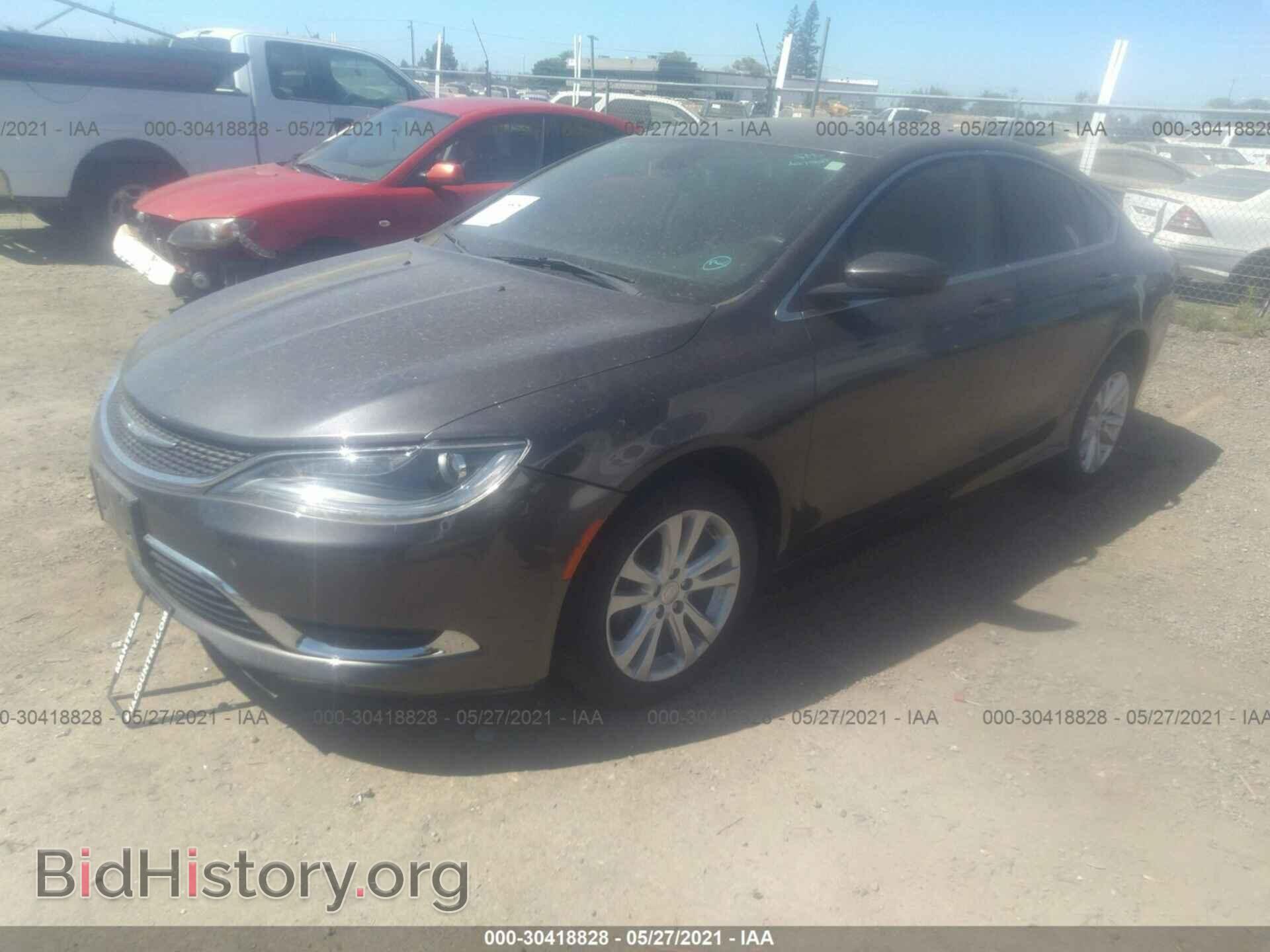 2016 CHRYSLER 200 - VIN: 1C3CCCAB7GN127741 - Фото 2
