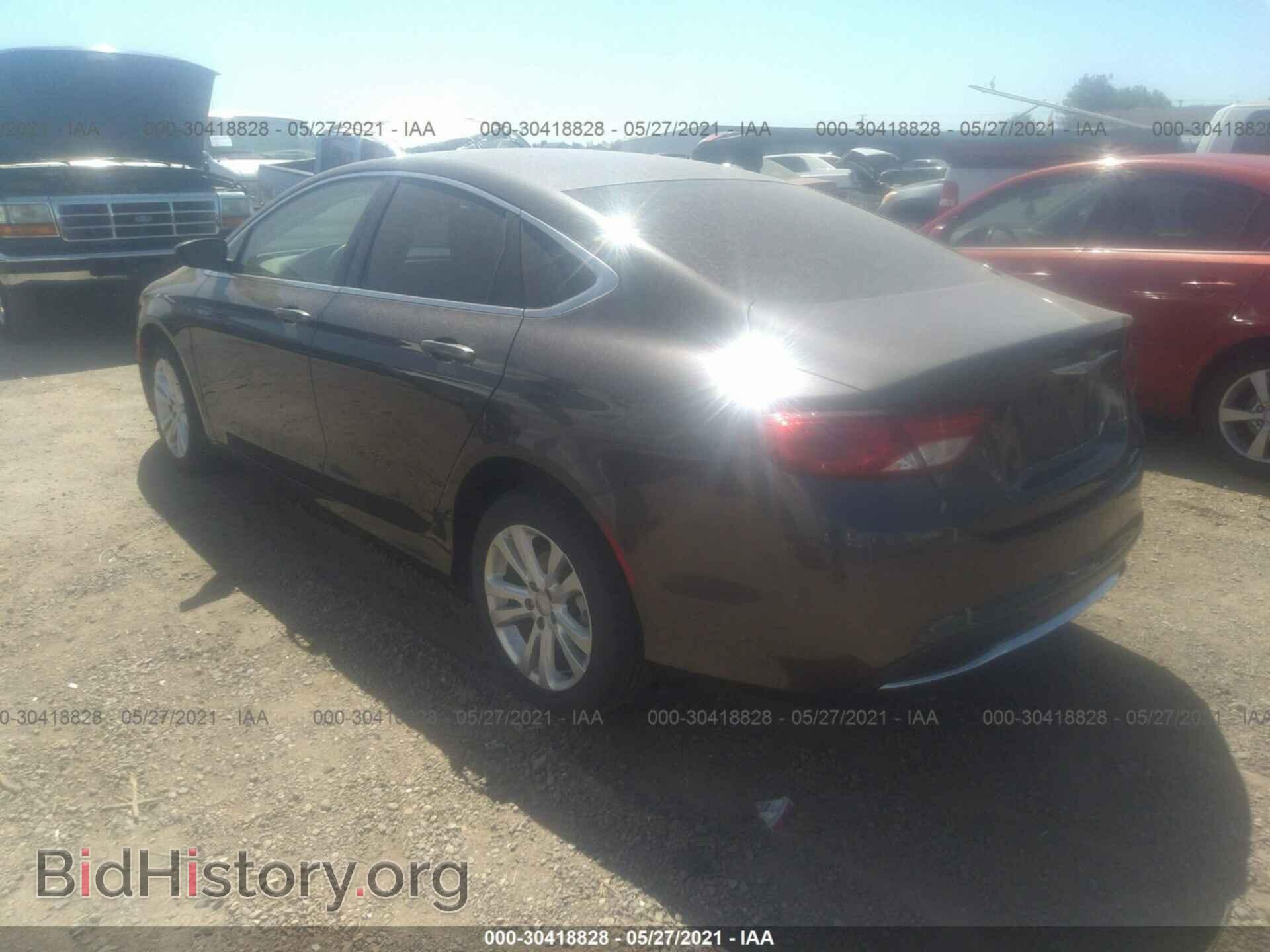 2016 CHRYSLER 200 - VIN: 1C3CCCAB7GN127741 - Фото 3
