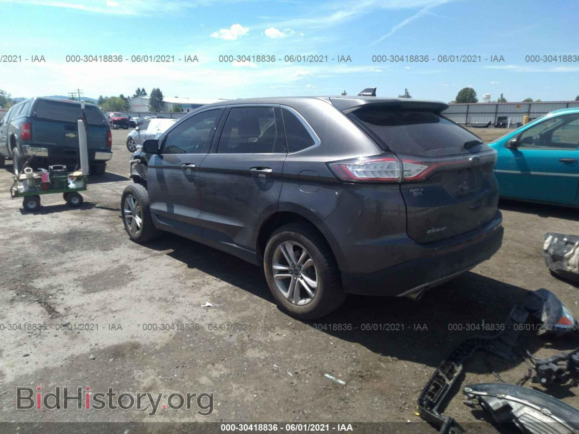 2016 FORD EDGE - VIN: 2FMPK4J80GBB00544 - Фото 3