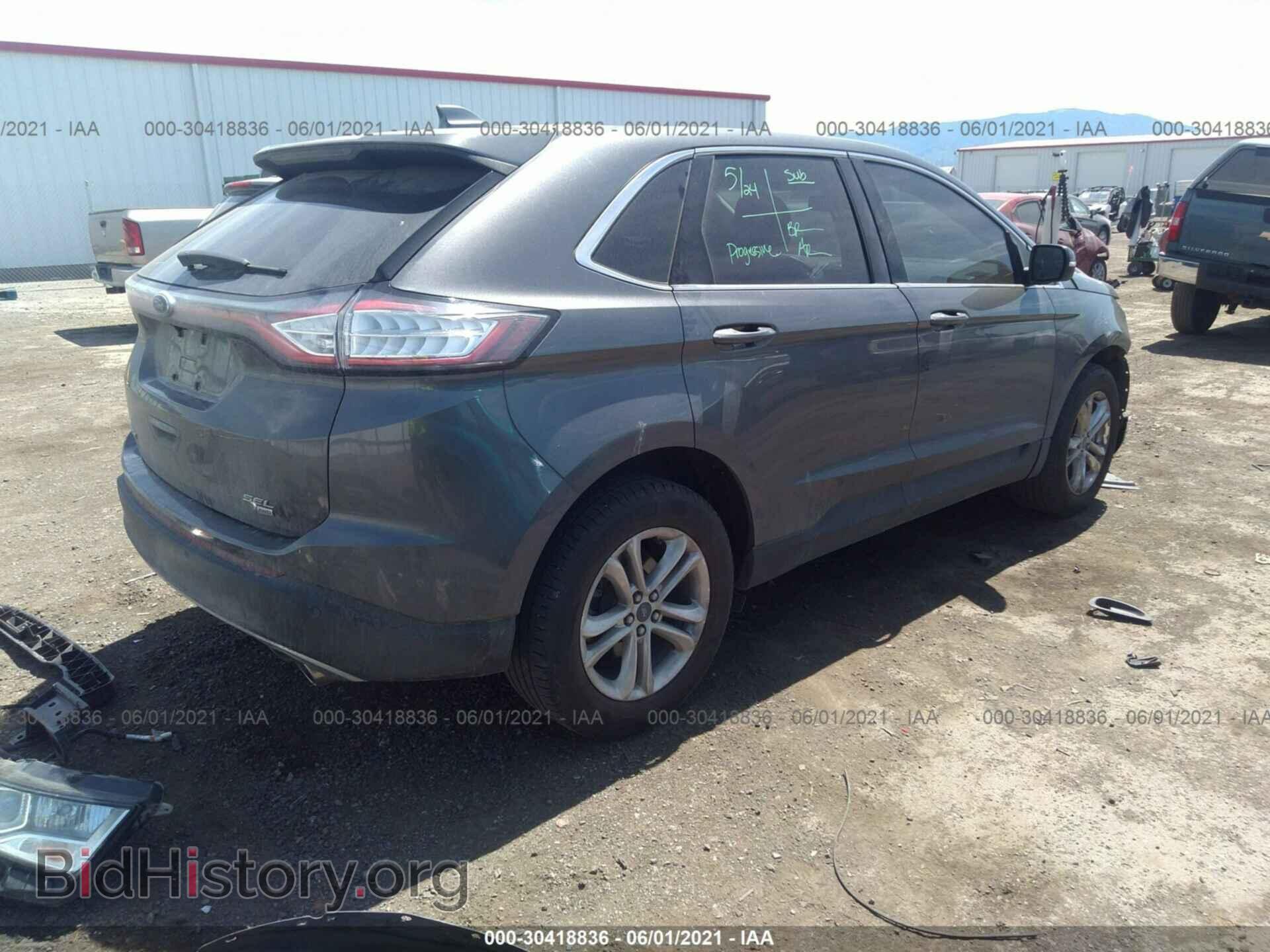 2016 FORD EDGE - VIN: 2FMPK4J80GBB00544 - Фото 4