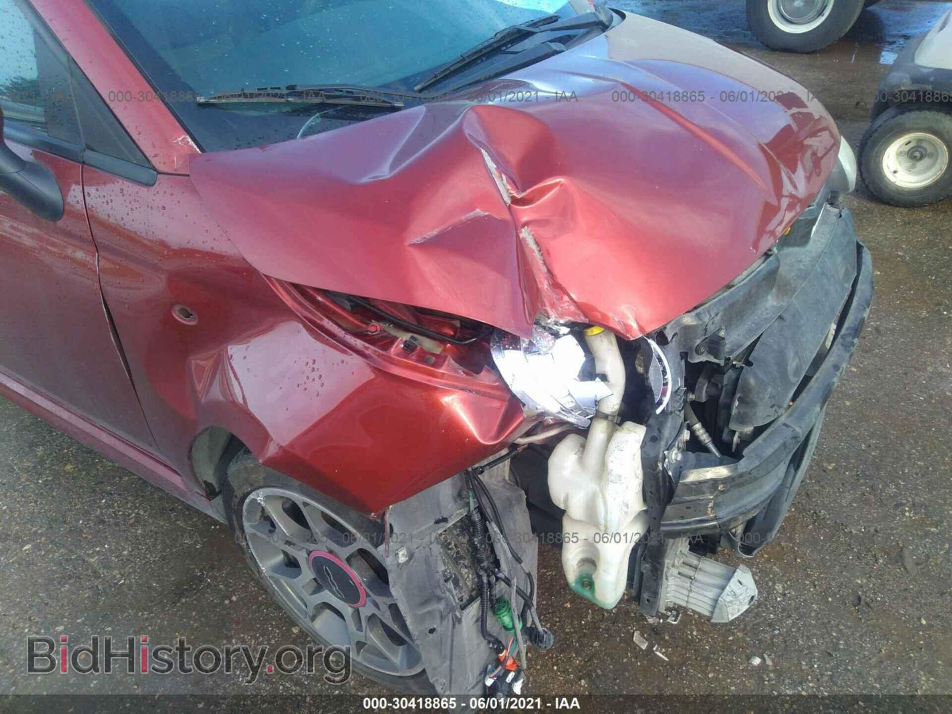 2012 FIAT 500 - VIN: 3C3CFFBR7CT102420 - Фото 6