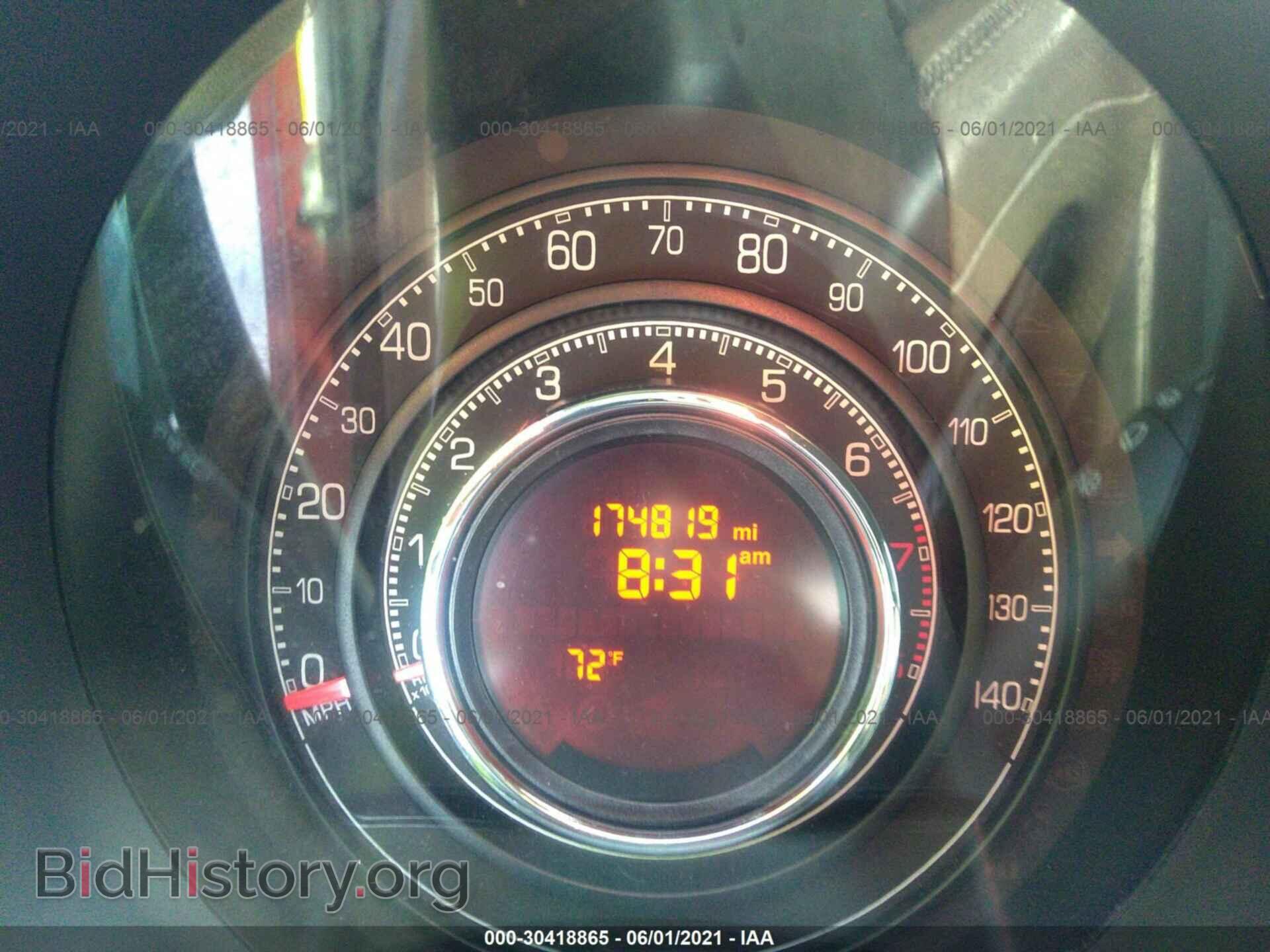 2012 FIAT 500 - VIN: 3C3CFFBR7CT102420 - Фото 7