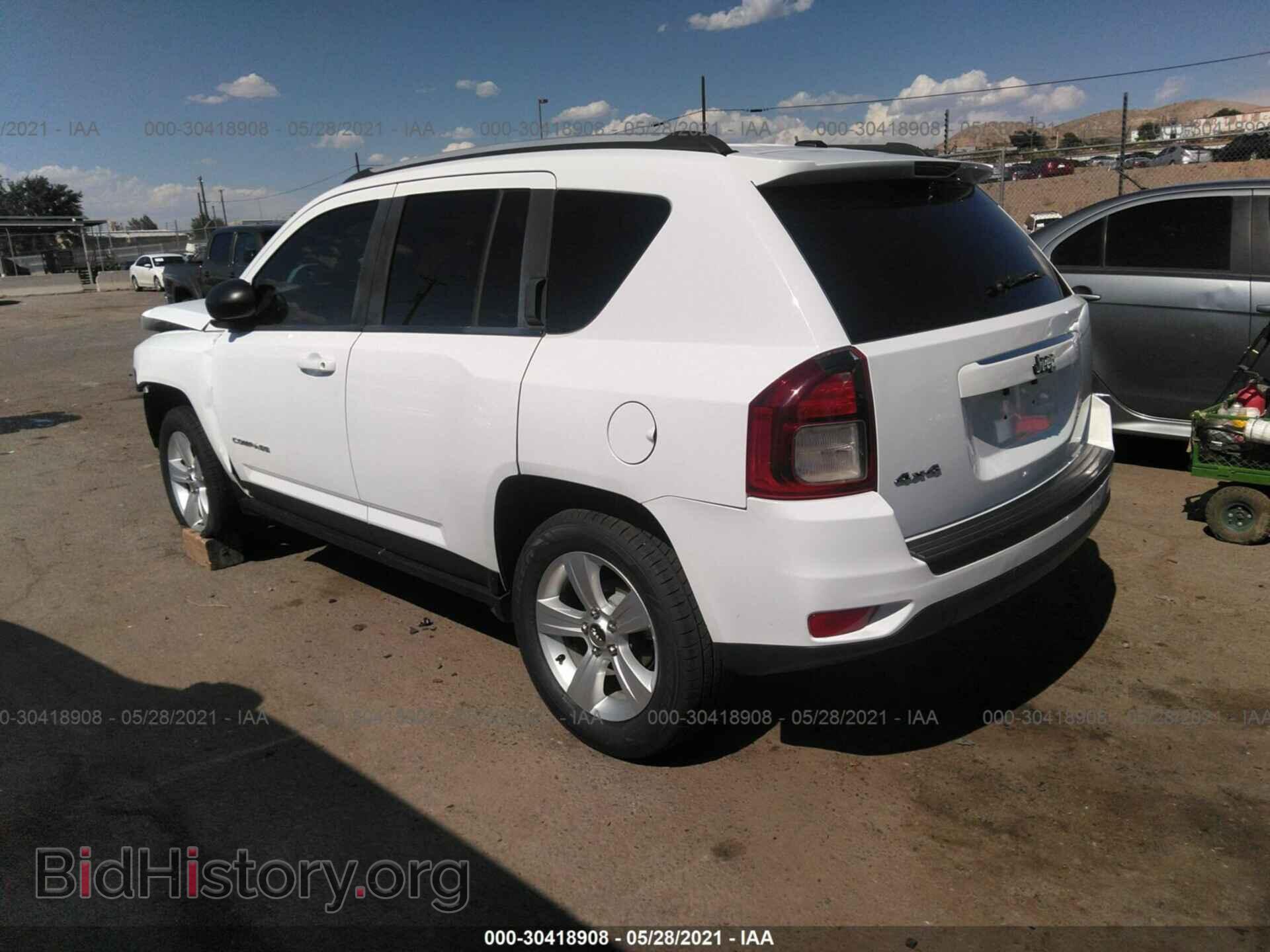 2016 JEEP COMPASS - VIN: 1C4NJDBB7GD520059 - Фото 3