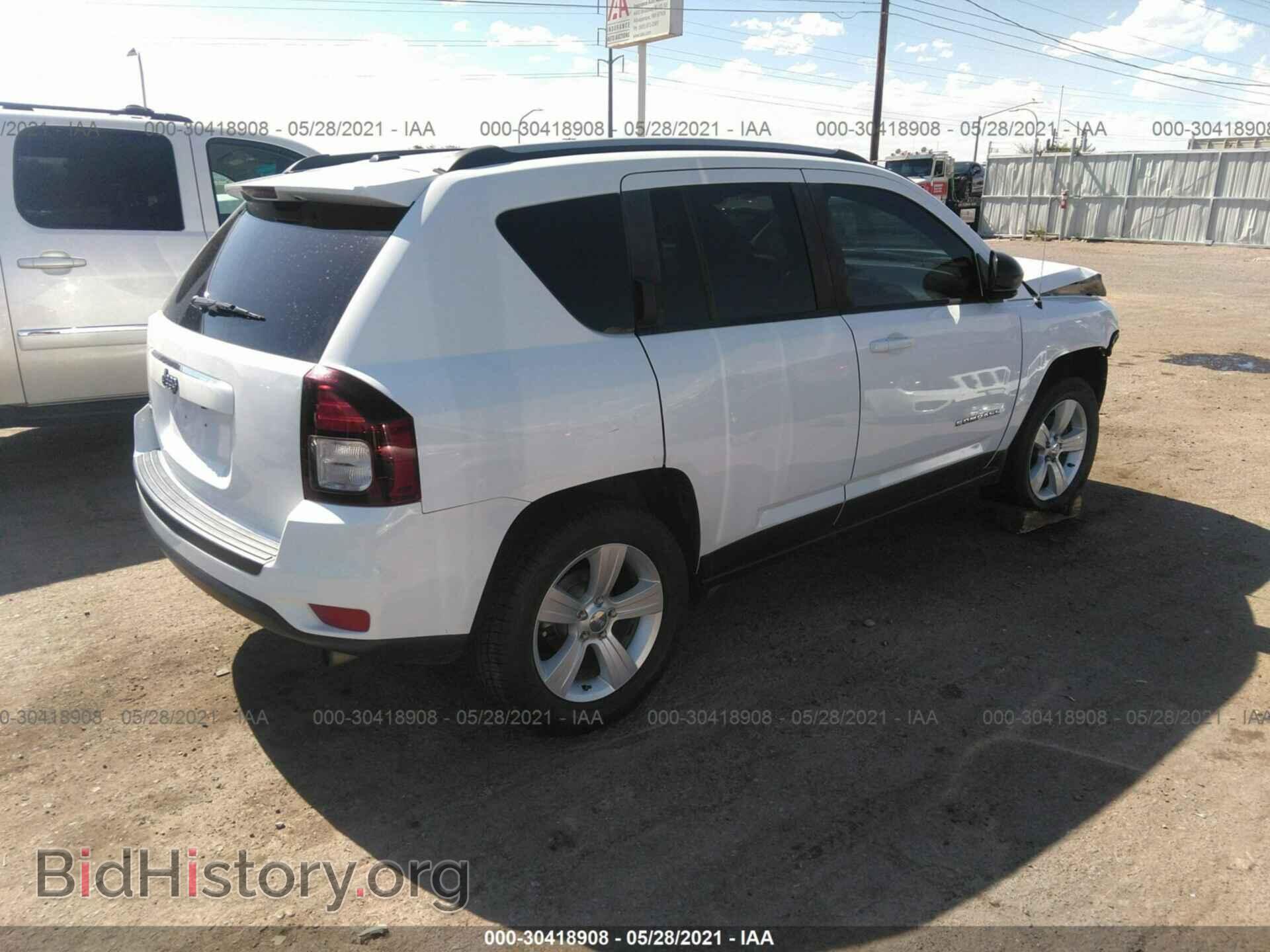 2016 JEEP COMPASS - VIN: 1C4NJDBB7GD520059 - Фото 4