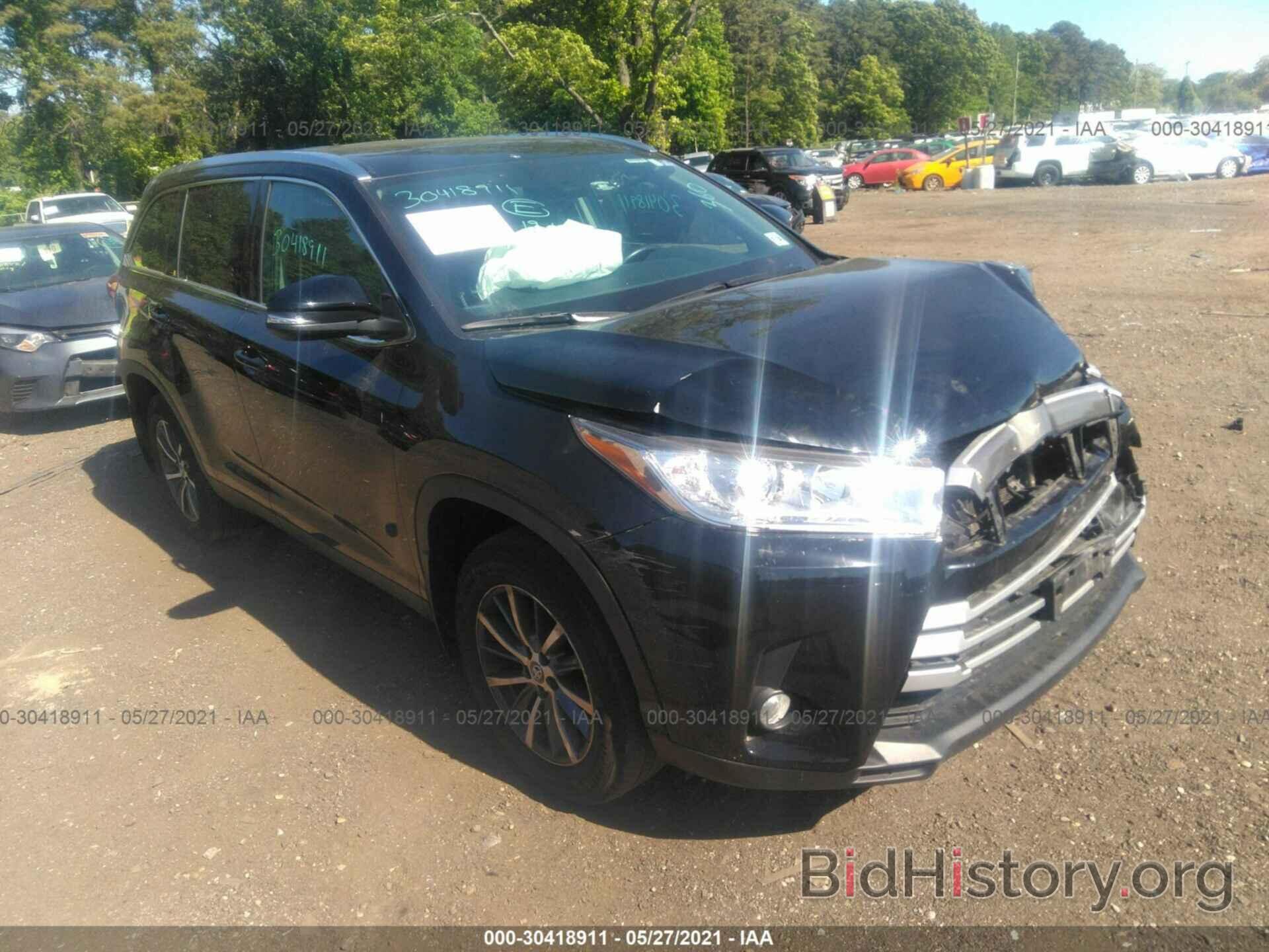 Photo 5TDJZRFH5KS585783 - TOYOTA HIGHLANDER 2019