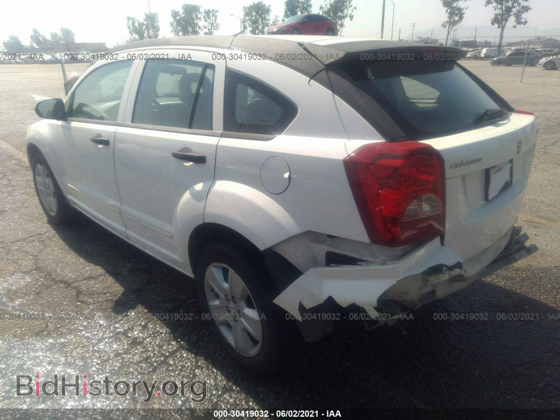 2007 DODGE CALIBER - VIN: 1B3HB48B97D575809 - Фото 3