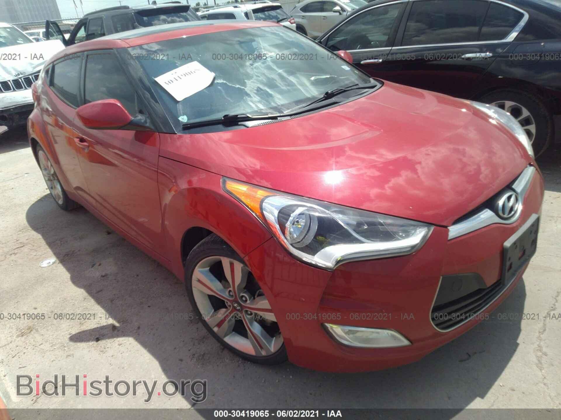 Фотография KMHTC6AD8HU322975 - HYUNDAI VELOSTER 2017