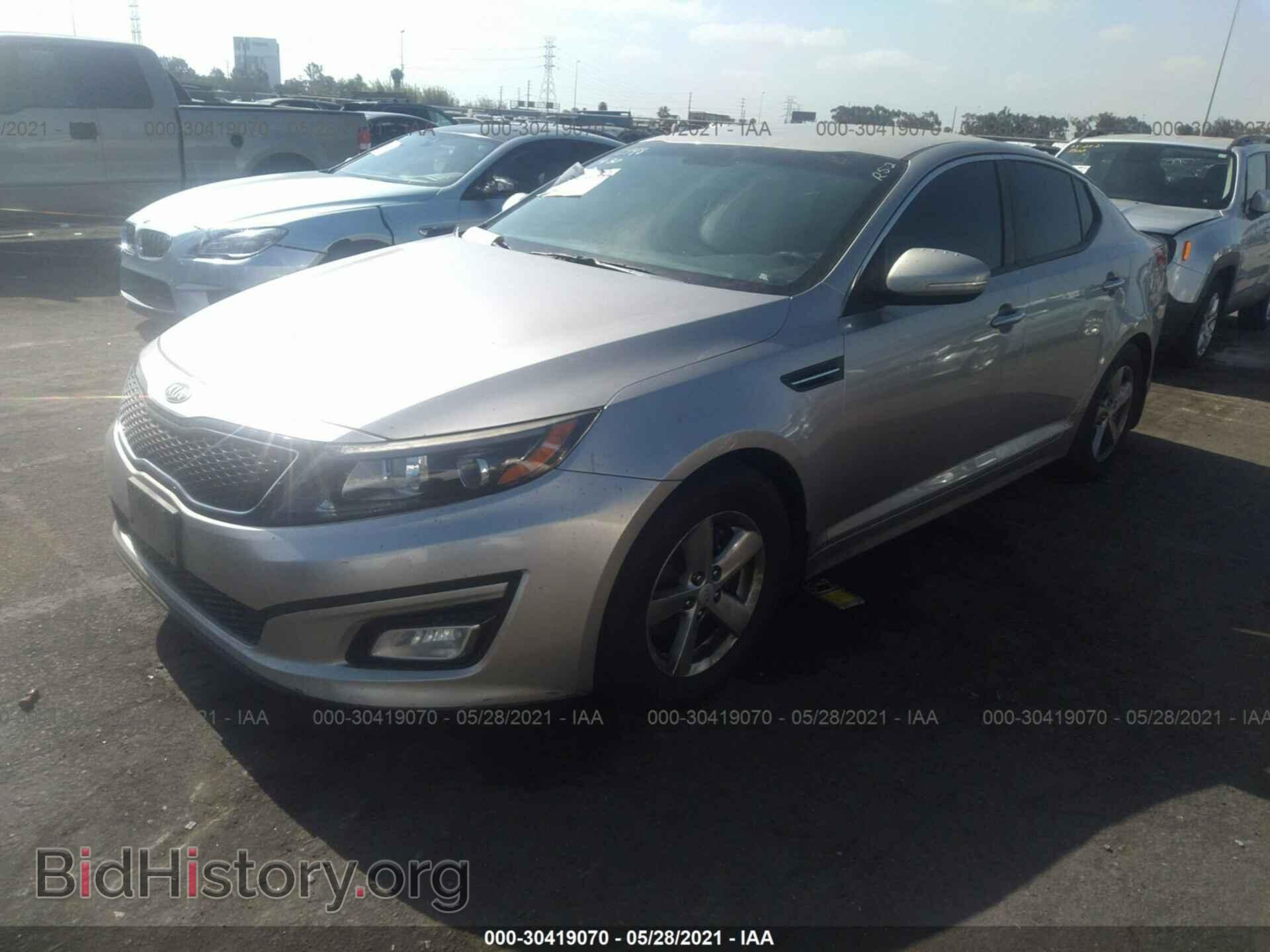 2015 KIA OPTIMA - VIN: 5XXGM4A74FG457357 - Фото 2