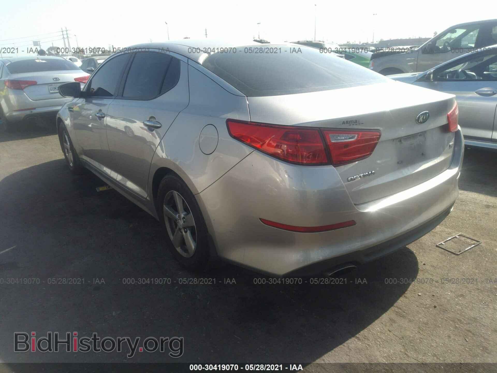 2015 KIA OPTIMA - VIN: 5XXGM4A74FG457357 - Фото 3
